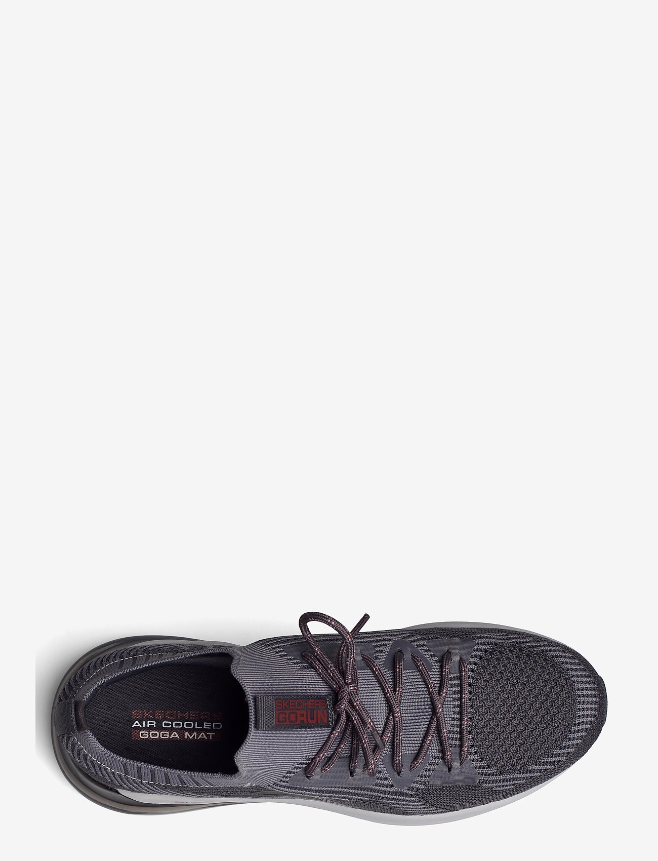 Skechers - Mens GOrun Air - ccrd charcoal red - 3