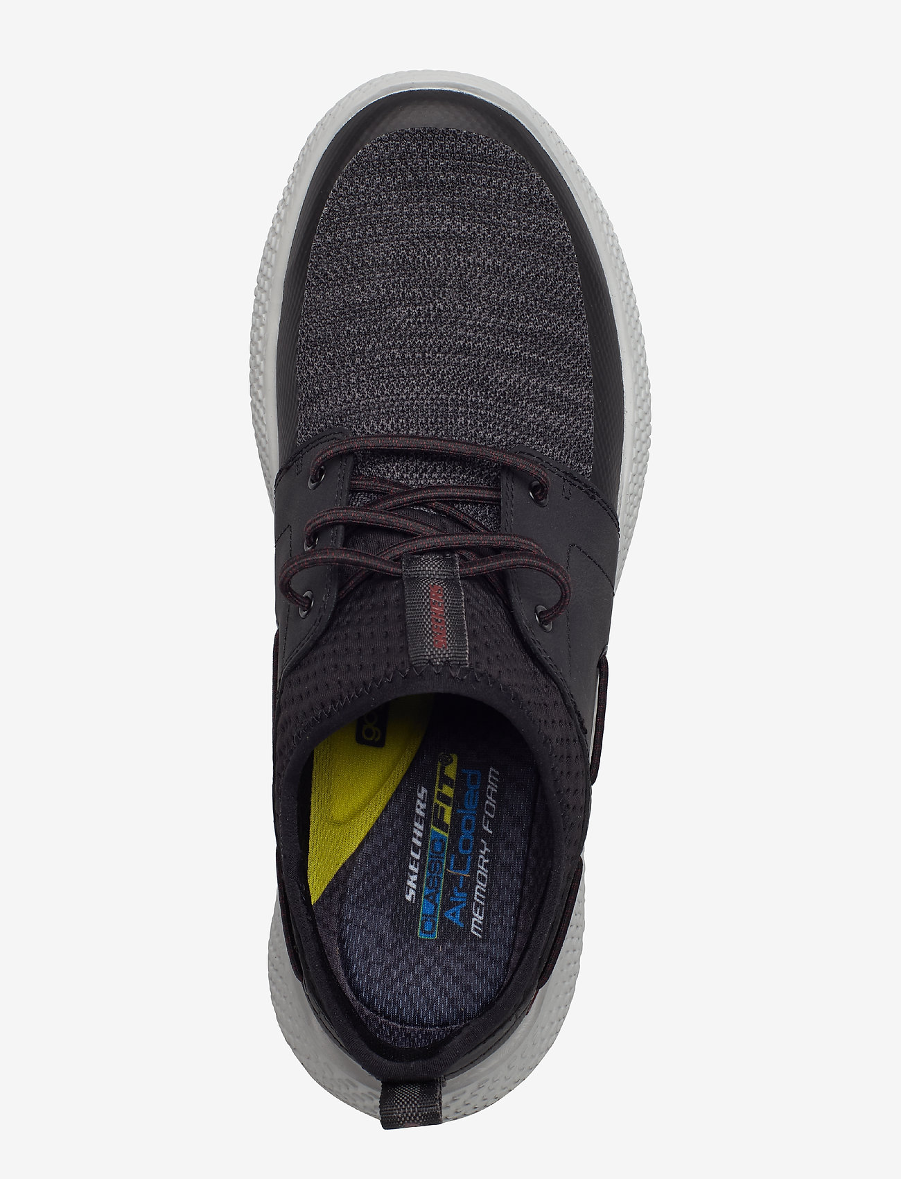 Skechers - Mens Relsen - Keslo - bkrd black red - 3