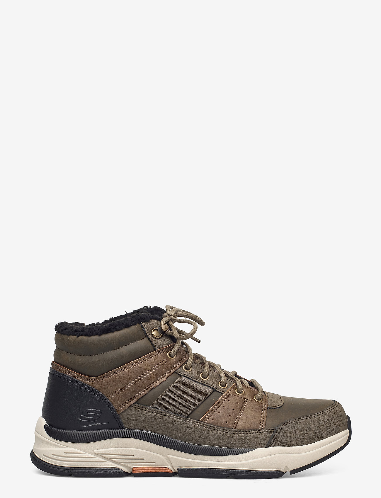 Skechers - Mens Relaxed Fit Benago - Treno - veter schoenen - olv olive - 1