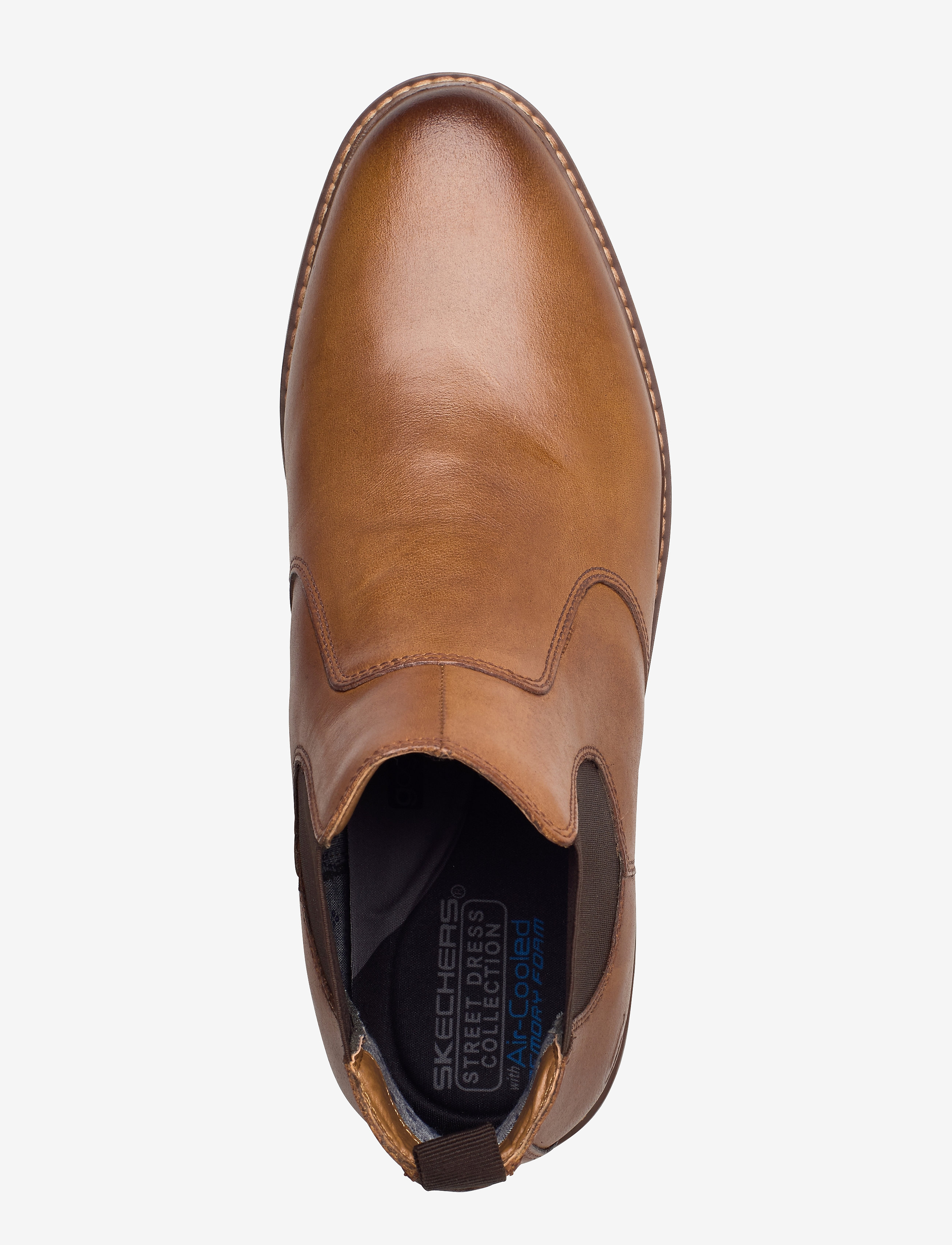 Skechers - Mens Bregman - Morago - chelsea boots - tan - 3