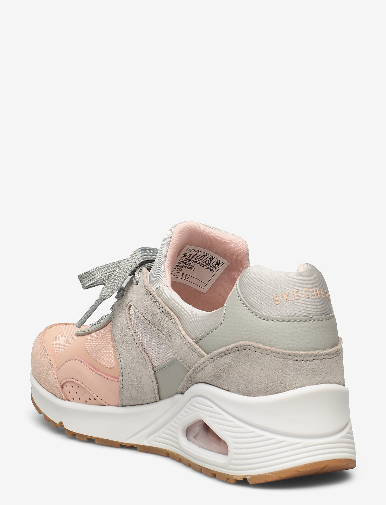 Skechers - Womens UNO - Super Fresh - grey pink - 2