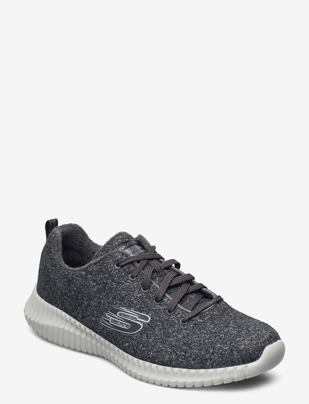 Skechers - Mens Wash-A-Wool Elite Flex Swaledale - ccl charcoal coral - 0