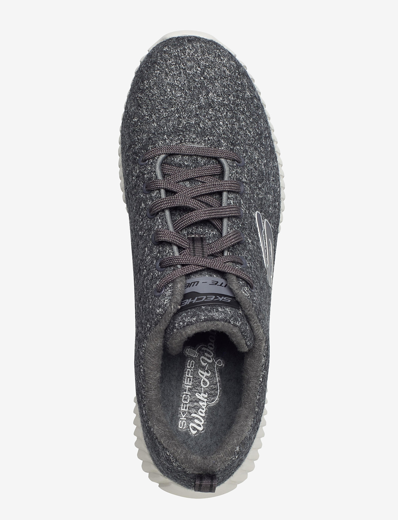 Skechers - Mens Wash-A-Wool Elite Flex Swaledale - ccl charcoal coral - 3