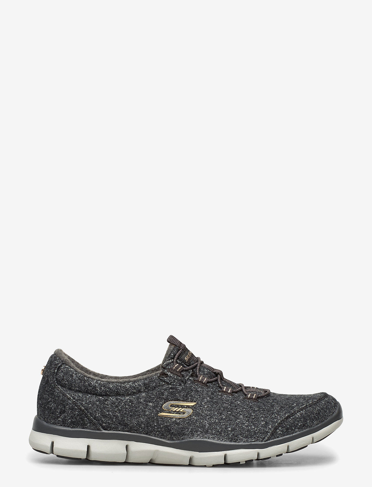 Skechers - Womens Wash-A-Wool Gratis Good Idea - ccl charcoal coral - 1