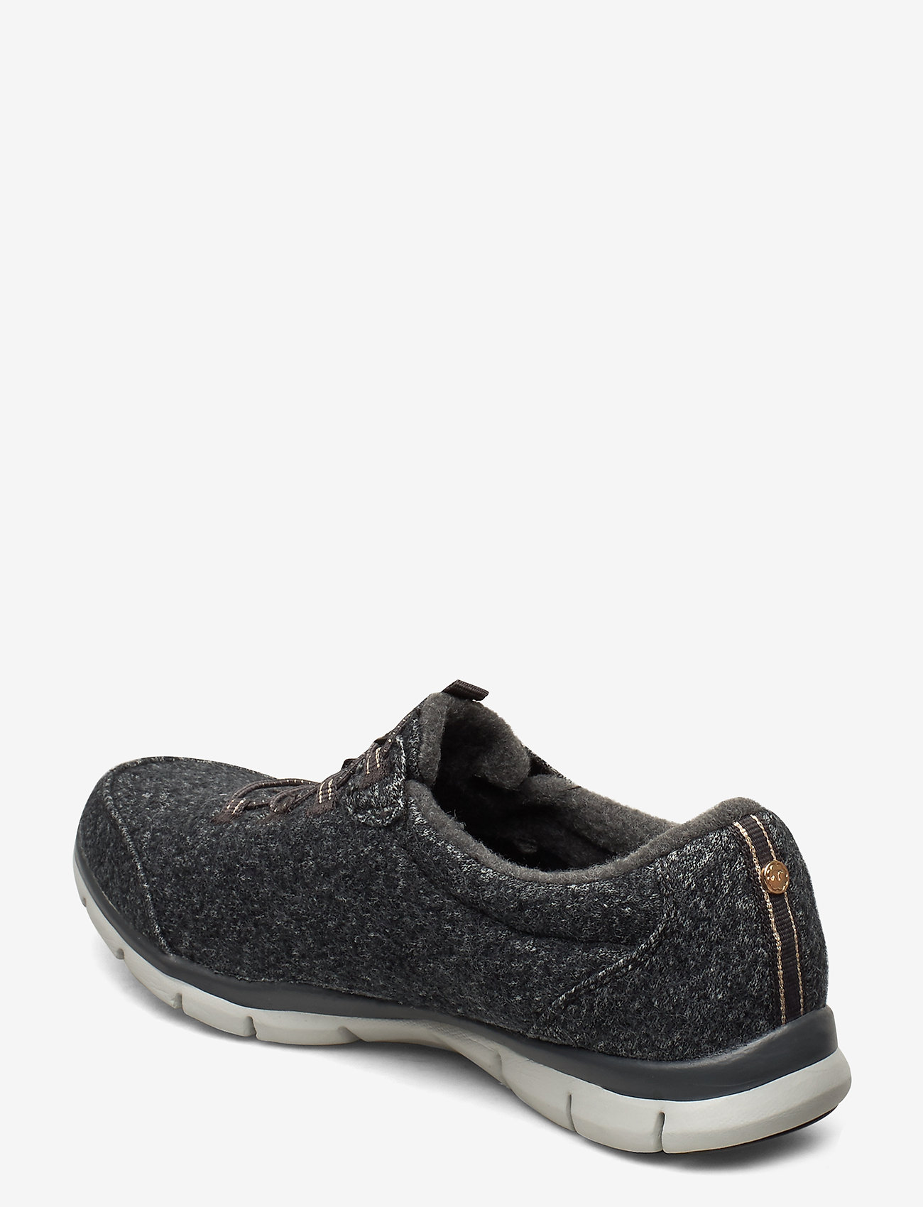 Skechers - Womens Wash-A-Wool Gratis Good Idea - ccl charcoal coral - 2