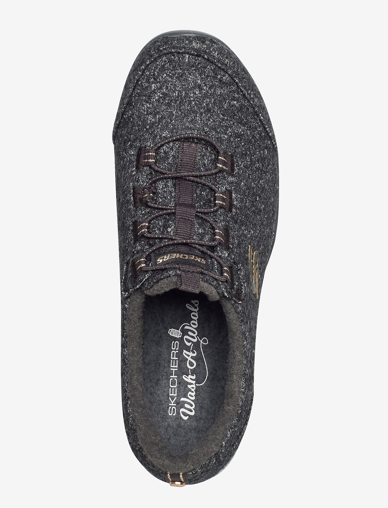 Skechers - Womens Wash-A-Wool Gratis Good Idea - ccl charcoal coral - 3