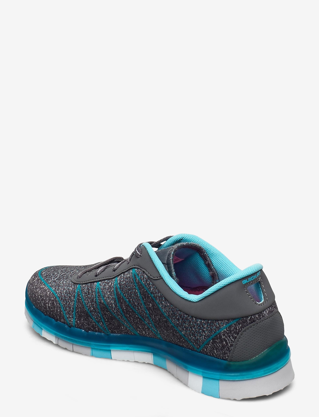 Skechers - Girls Skechers GO FLEX Walk - Ability - cctq charcoal turquoise - 2