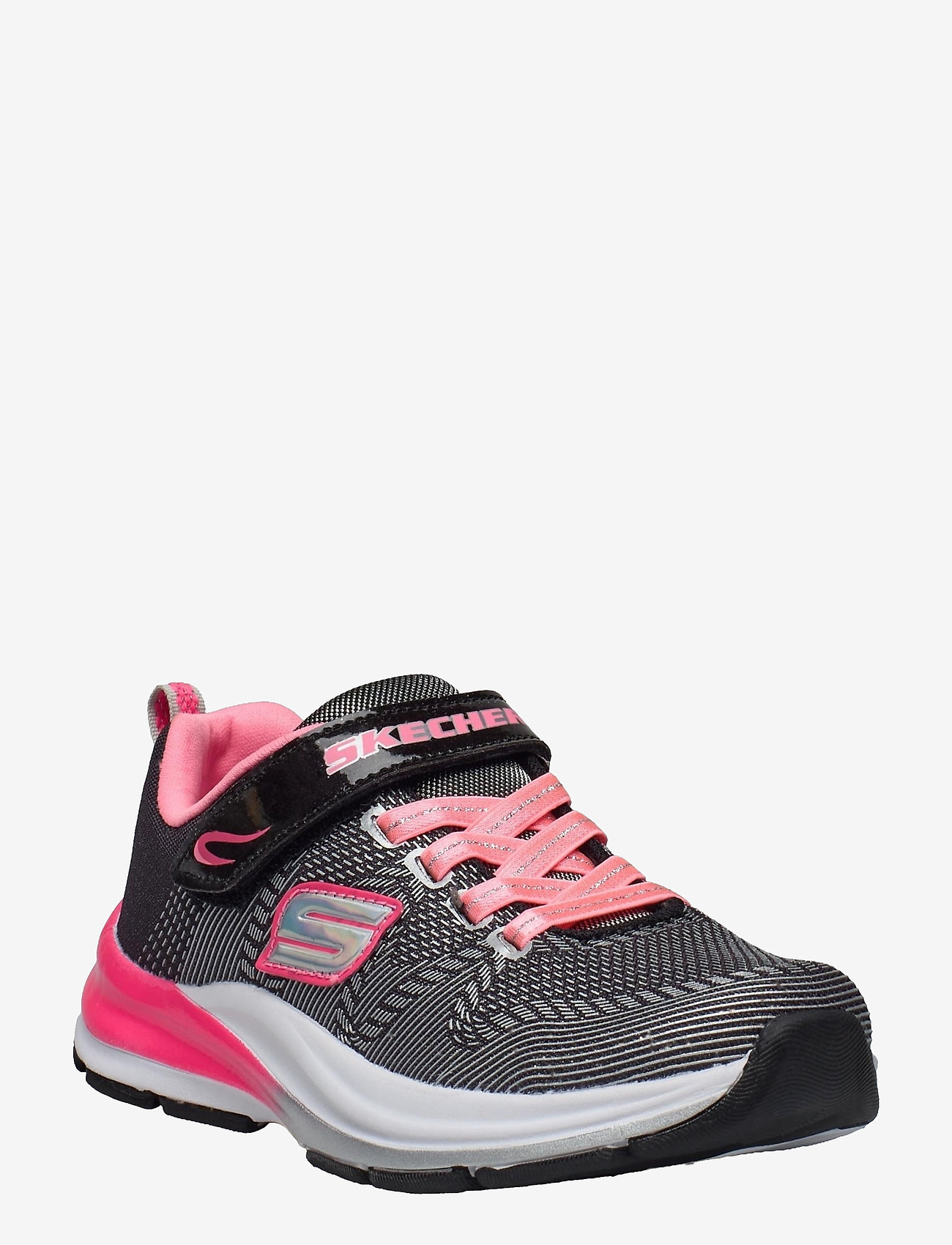 Skechers - Girls Double Strides - bknp black neon pink - 0