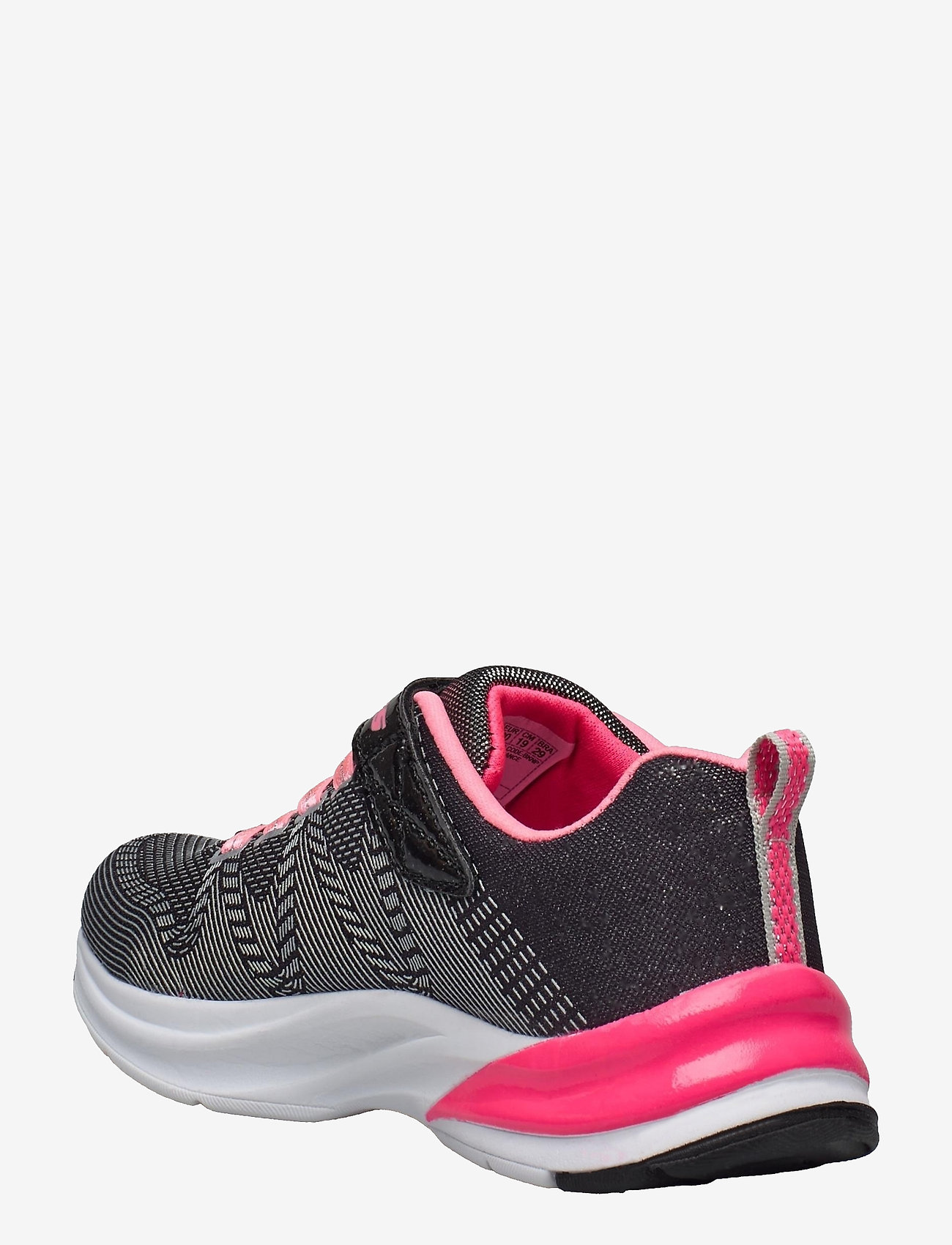 Skechers - Girls Double Strides - bknp black neon pink - 2