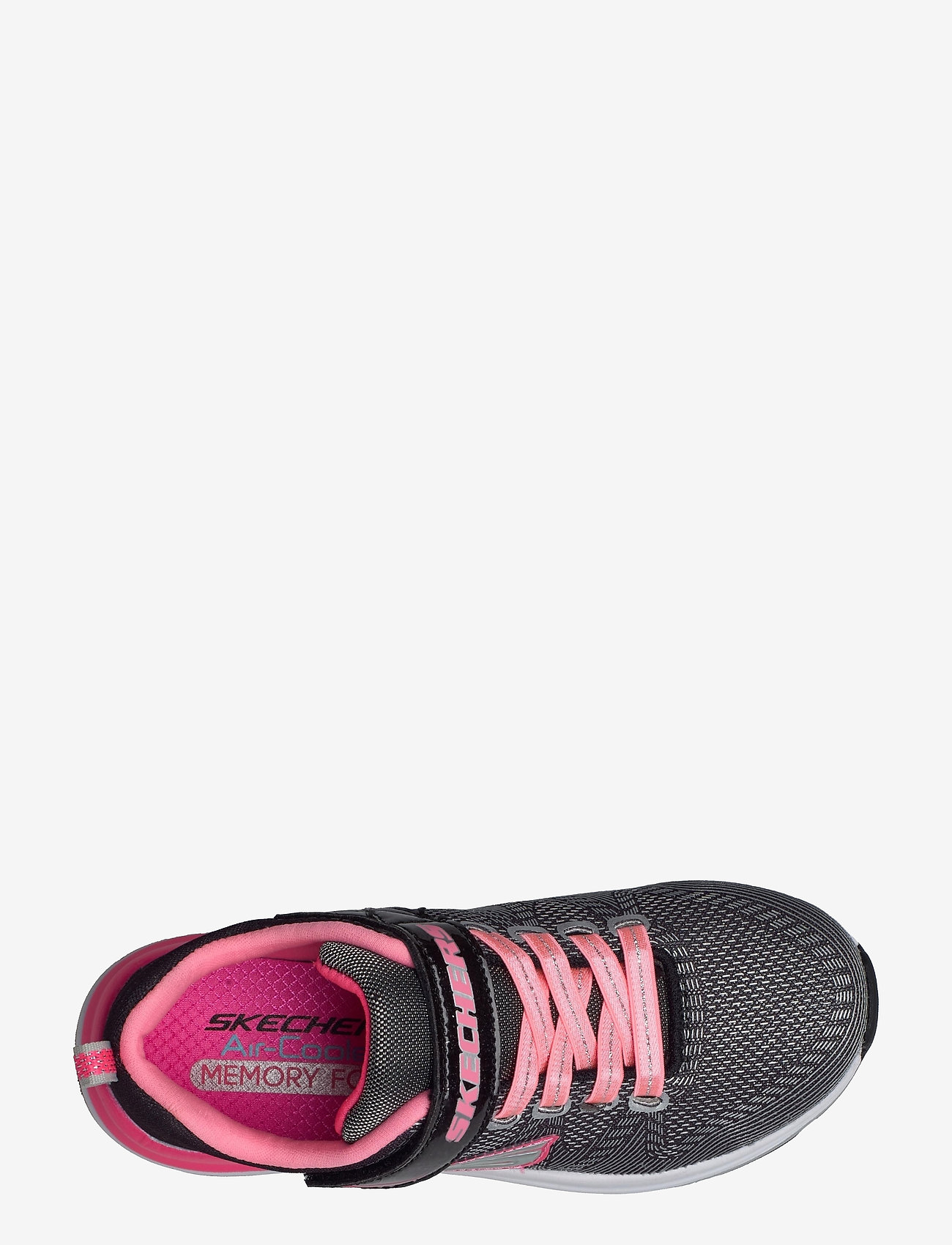Skechers - Girls Double Strides - bknp black neon pink - 3