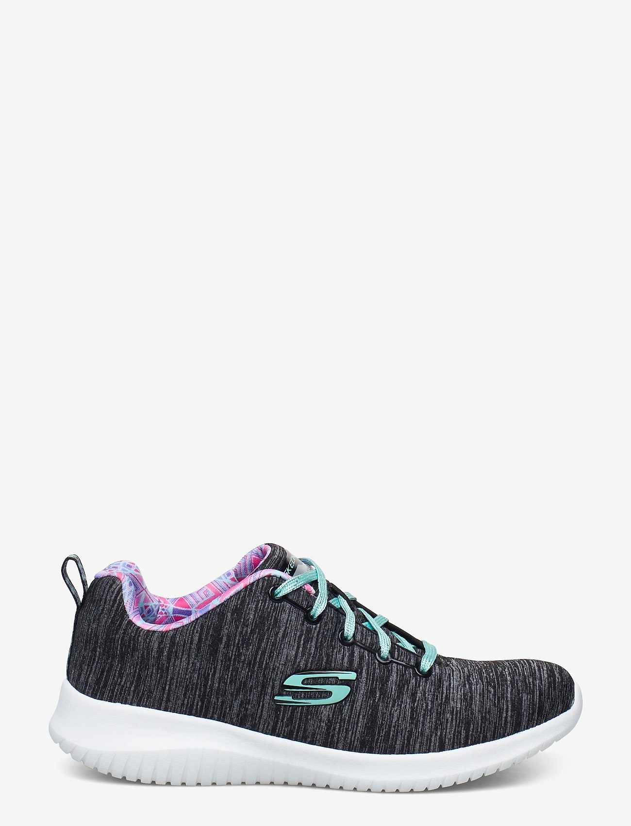 Skechers - Girls Ultra Flex First Choice - bkaq black aqua - 1