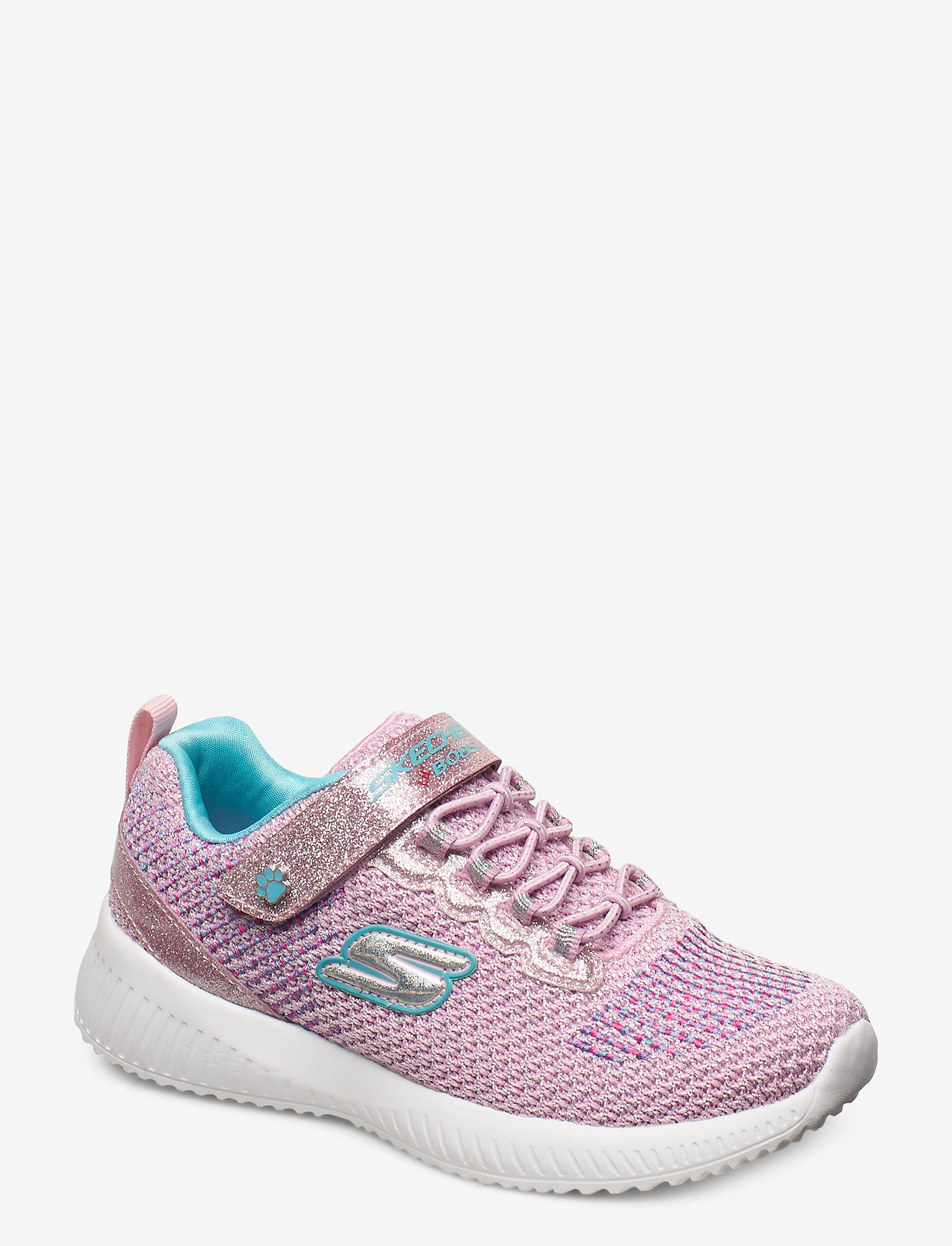 Skechers - Girls BOBS Squad - Glimmer Madness - pktq pink turquoise - 0
