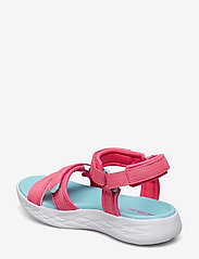Skechers - Girls On The Go 600 - summer savings - hpaq hot pink aqua - 2