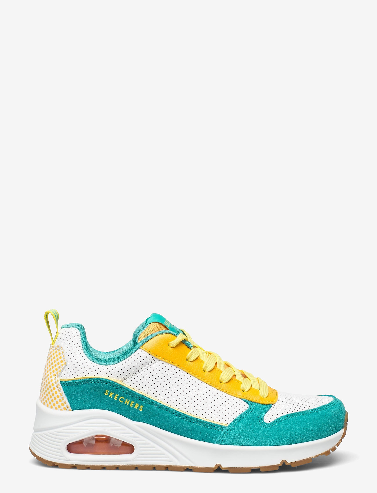 Skechers - Womens UNO - waq white aqua - 1