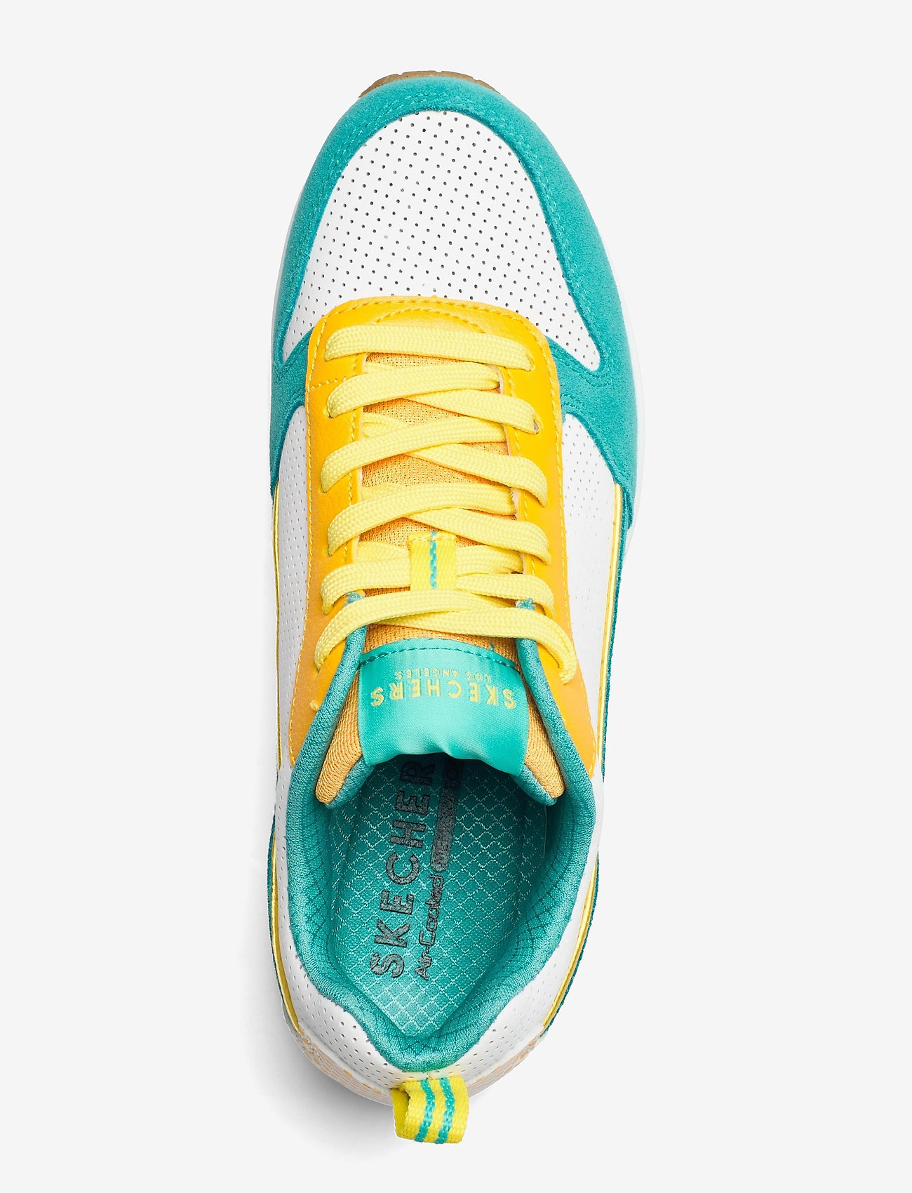 Skechers - Womens UNO - waq white aqua - 3