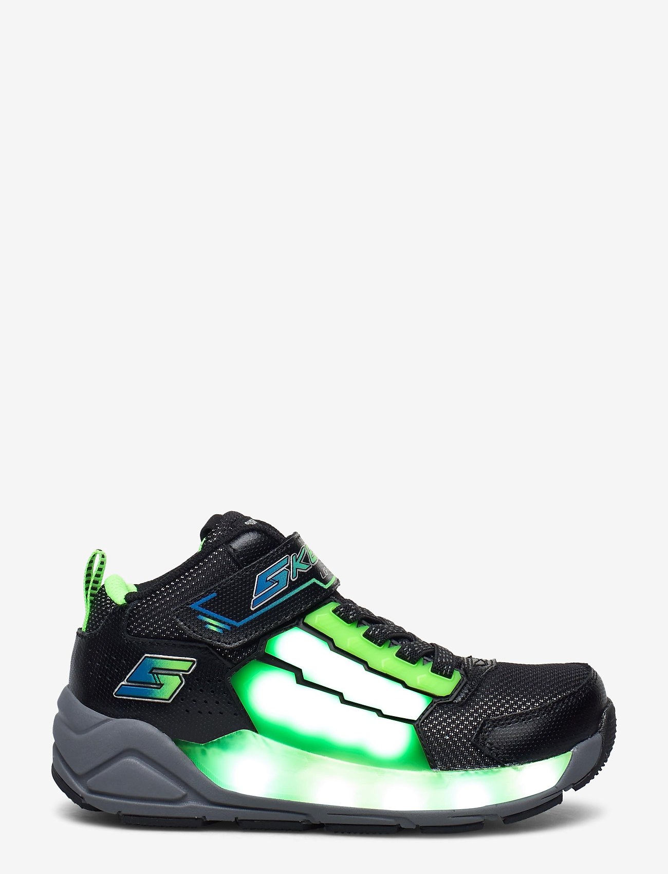 Skechers - Boys Light Storm - bklm black lime - 1