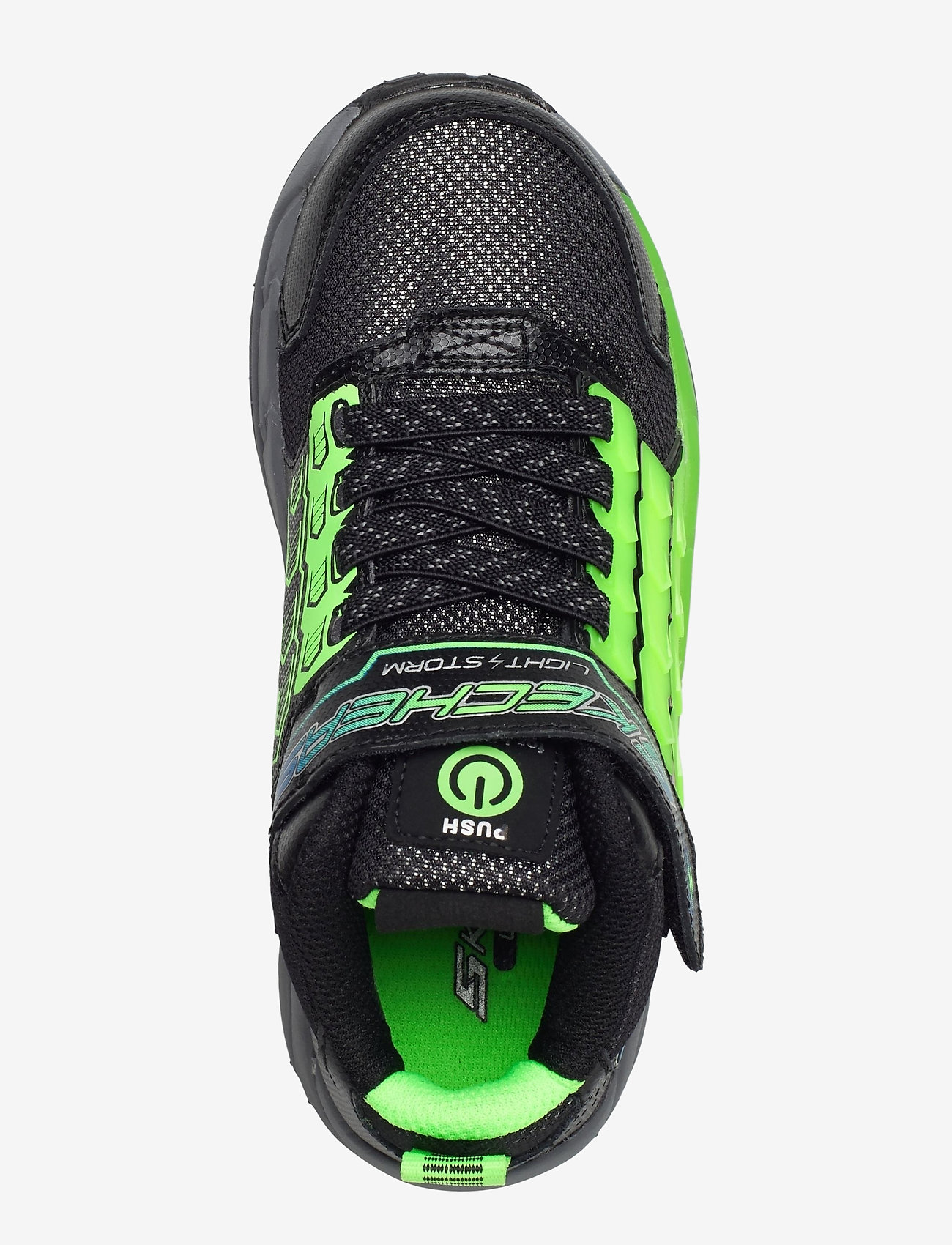 Skechers - Boys Light Storm - bklm black lime - 3