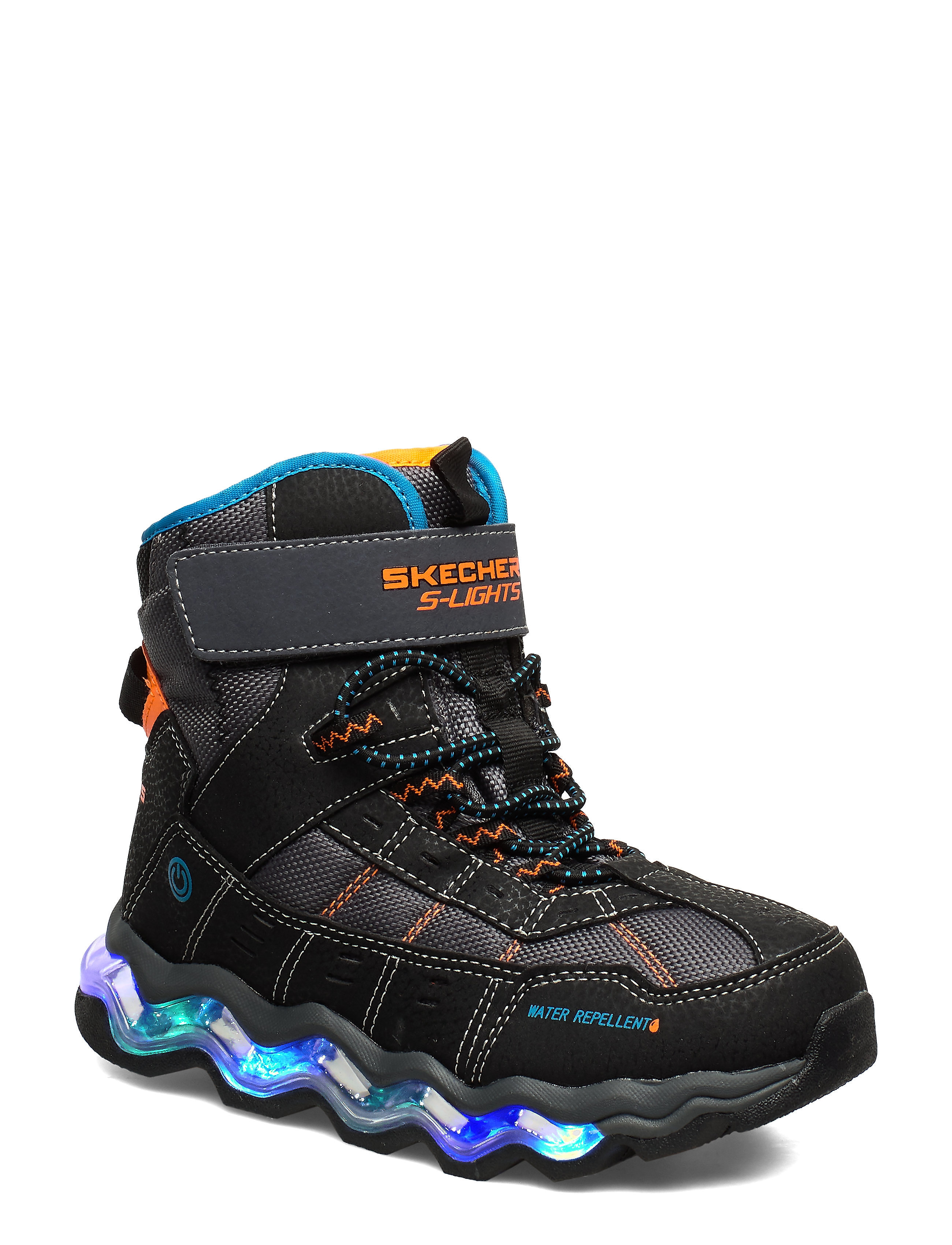 Skechers - Boys Turbowave - Polar Rush - Water Repellent - bkcc black charcoal - 0
