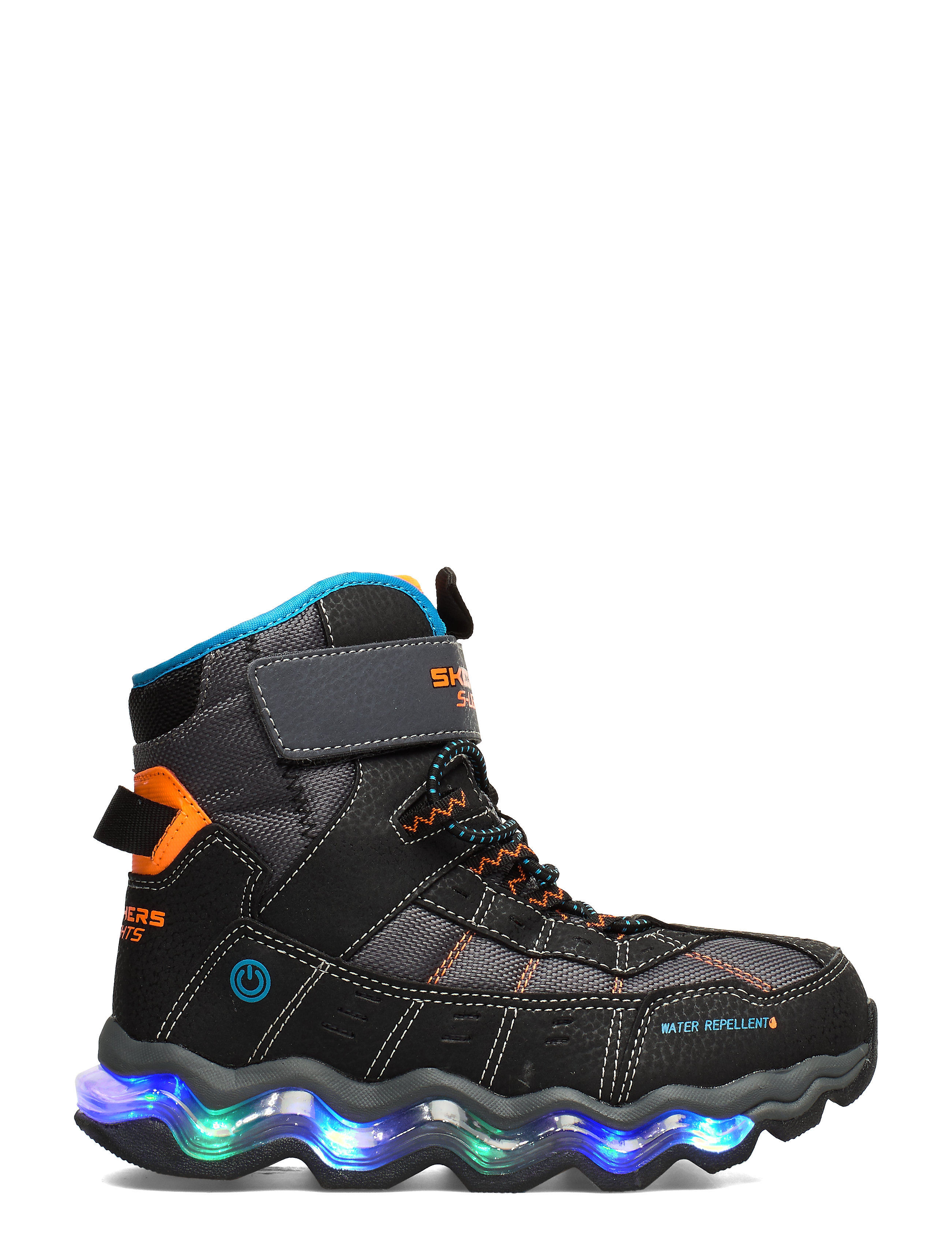 Skechers - Boys Turbowave - Polar Rush - Water Repellent - bkcc black charcoal - 5