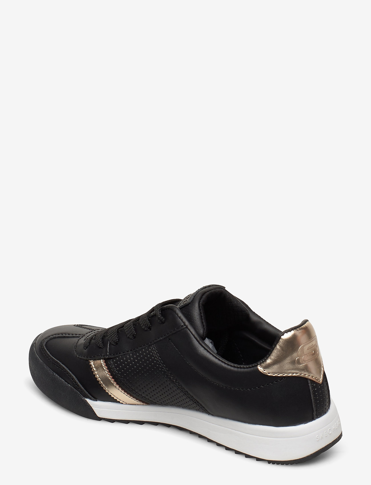 Skechers - Womens Zinger Flicker - bkgd black gold - 2
