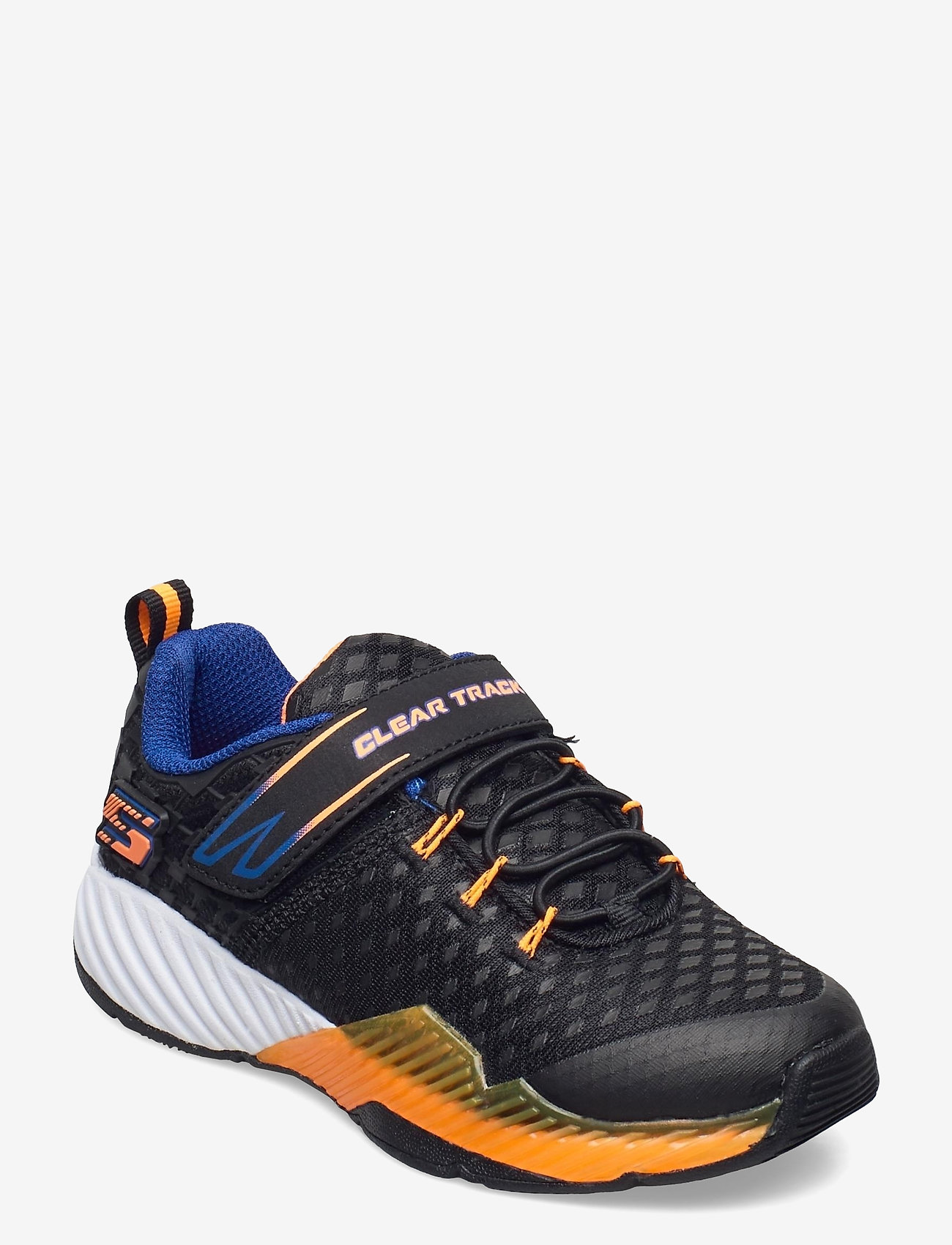 Skechers - Boys Clear Track - bbor black orange - 0