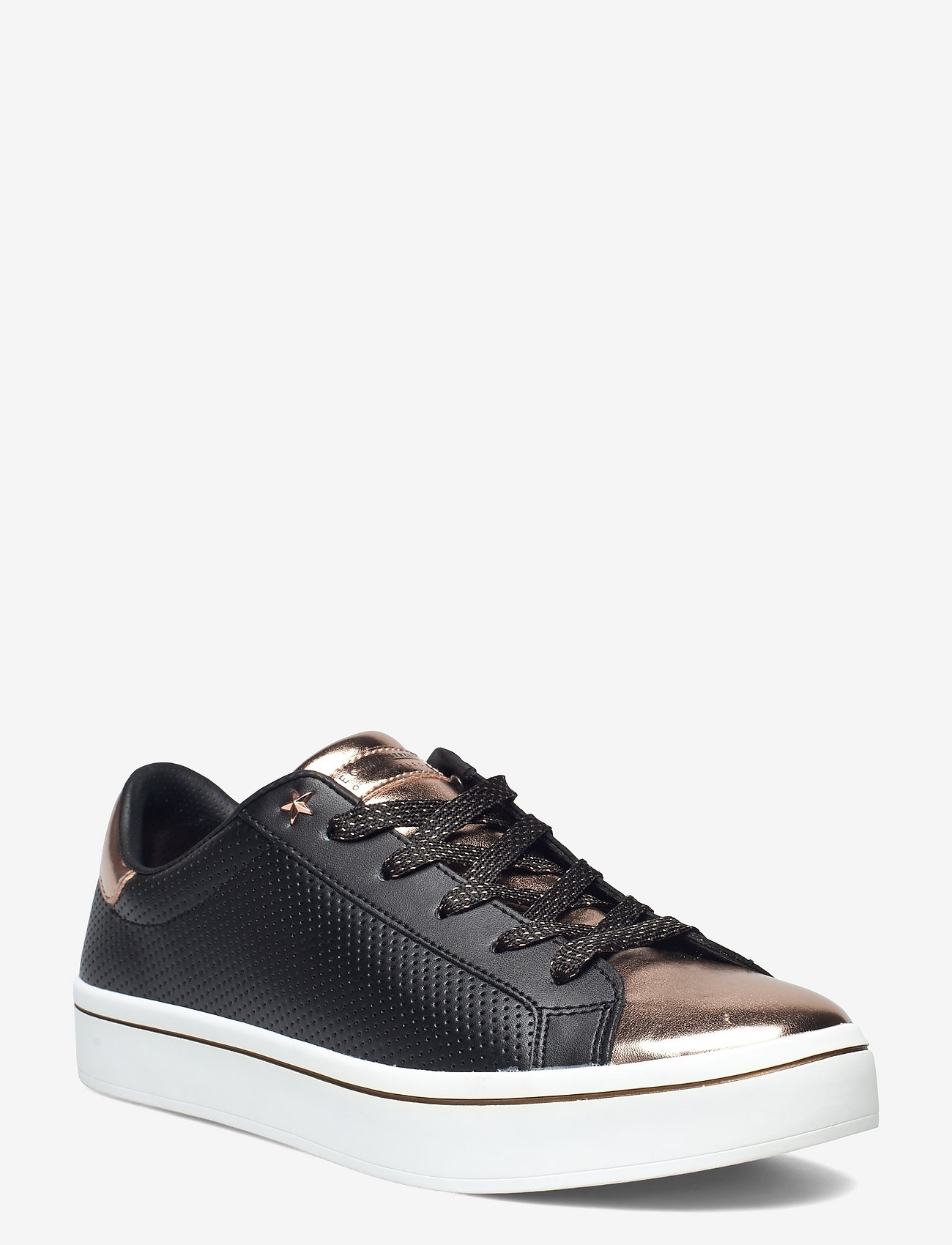 Skechers - Womens HI-Lites - New York Nights - bkrg black rose gold - 0
