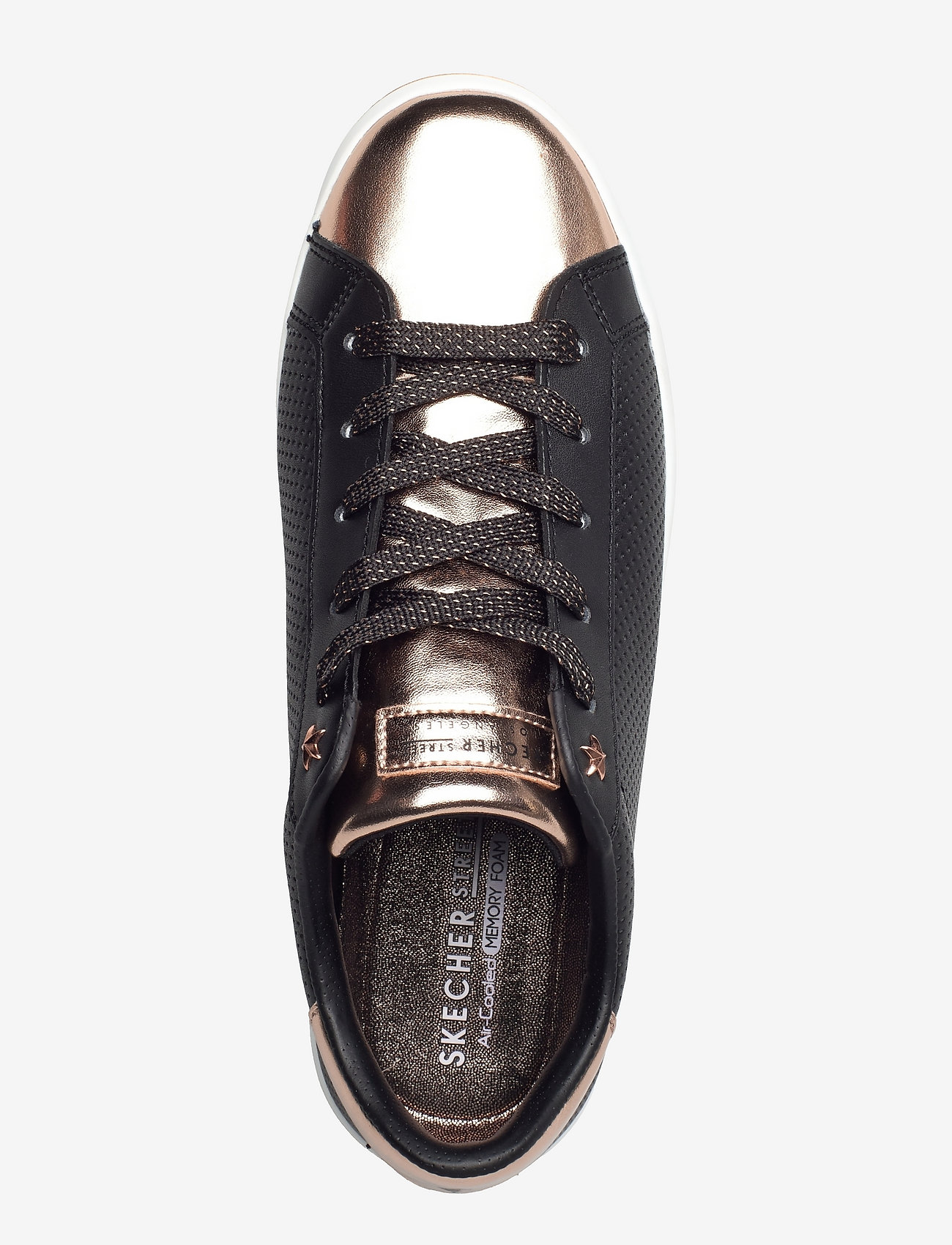 Skechers - Womens HI-Lites - New York Nights - bkrg black rose gold - 3