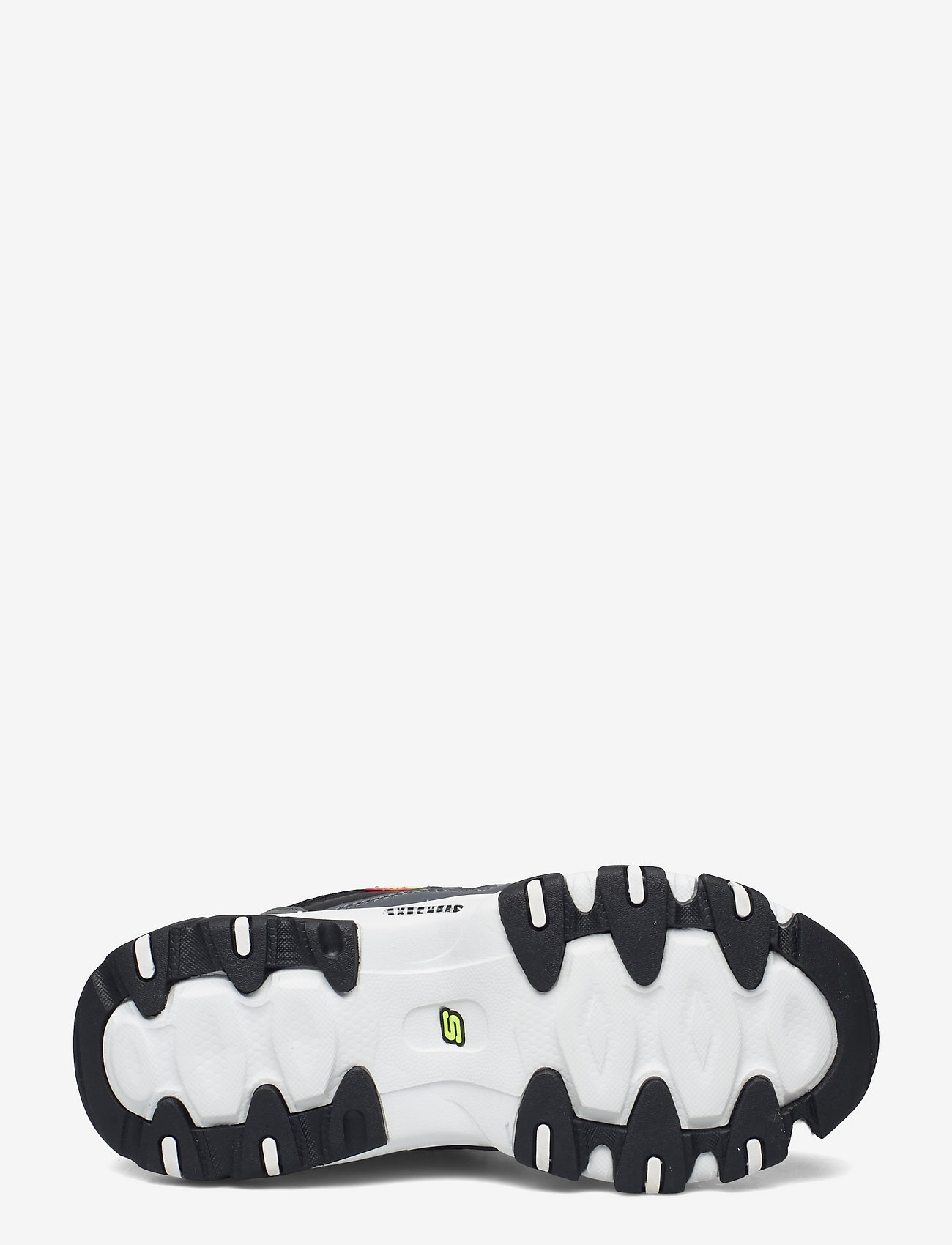 Skechers - Boys D'Lites 2 - bgrd black grey red - 4