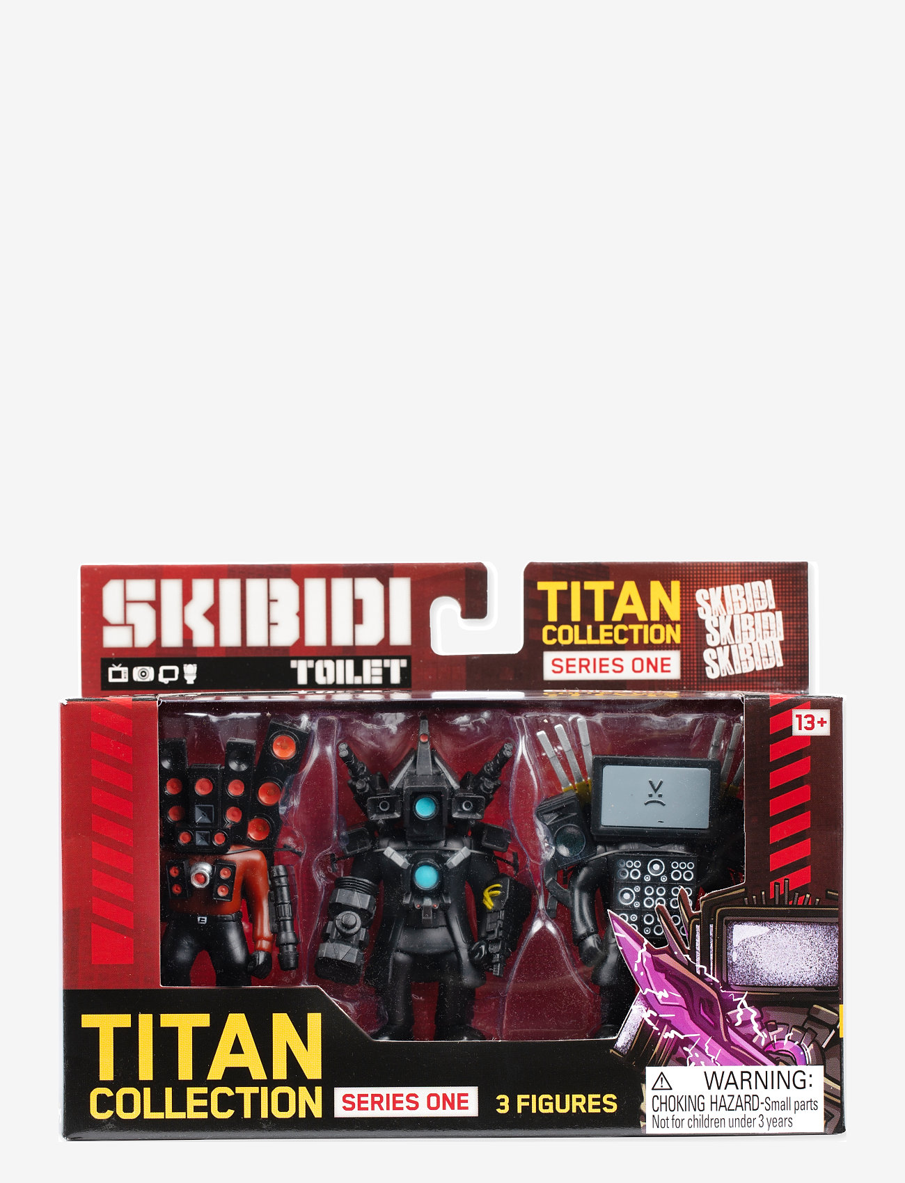 Skibdi Toilet - SKIBIDI TOILET TITAN 3 PACK - action figures - multi colour - 0