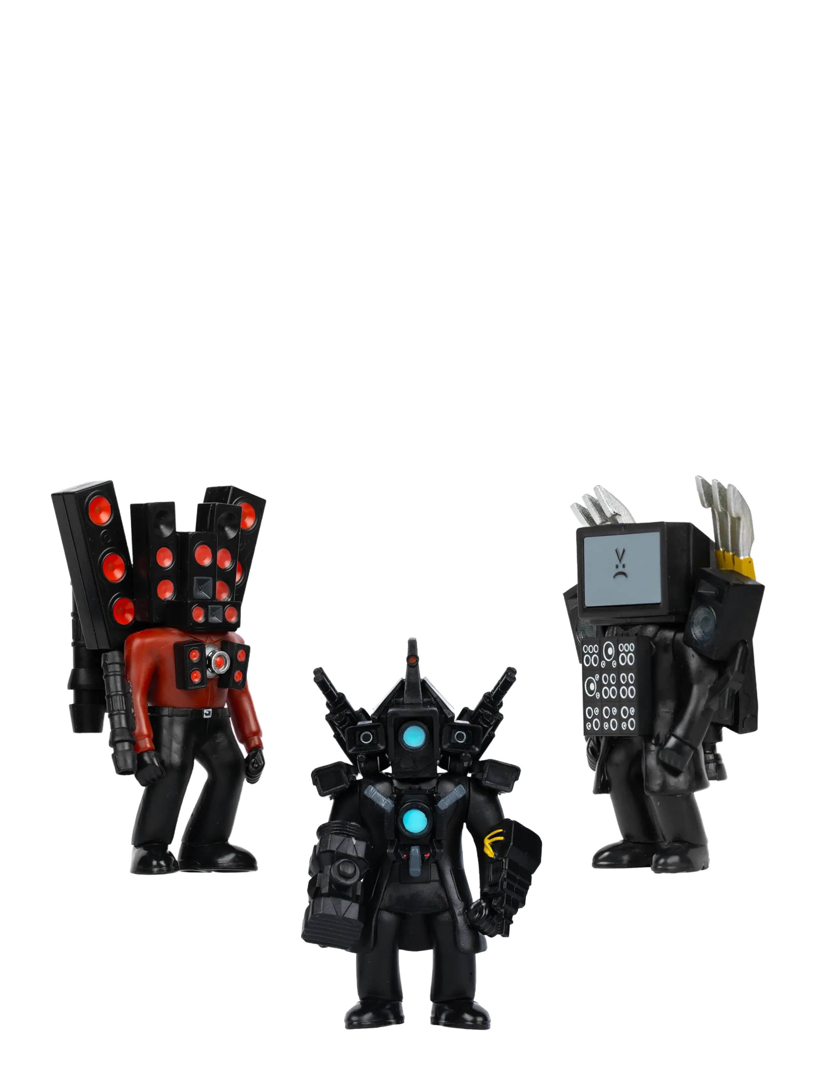 Skibdi Toilet - SKIBIDI TOILET TITAN 3 PACK - action-figurer - multi colour - 3