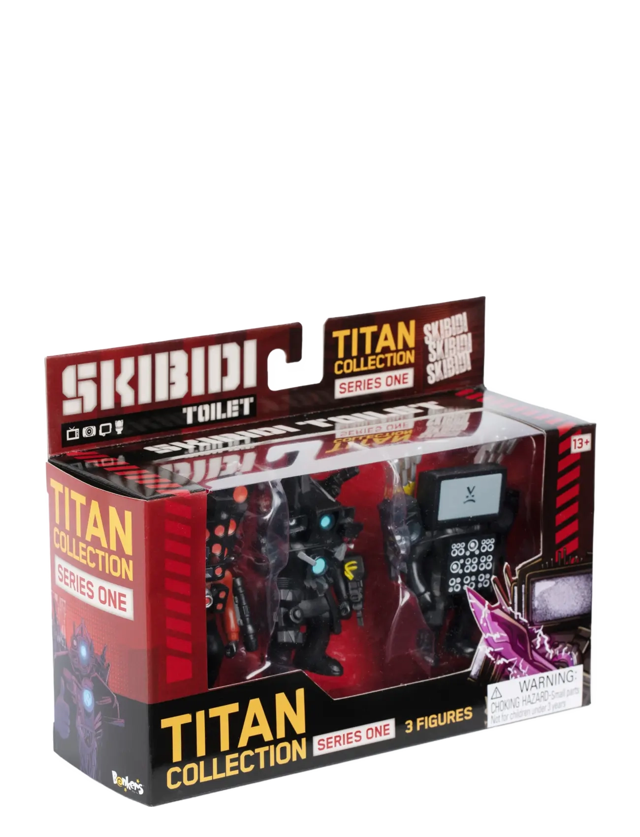 Skibdi Toilet - SKIBIDI TOILET TITAN 3 PACK - action-figurer - multi colour - 4