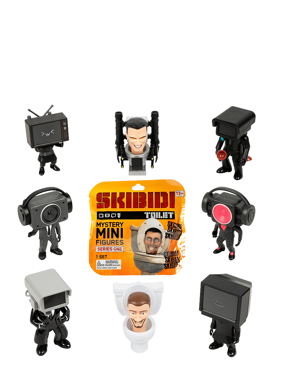 Skibdi Toilet - SKIBIDI TOILET MINI MYSTERY FIGURES ASS CDU - hasarfígúrur - multi colour - 1