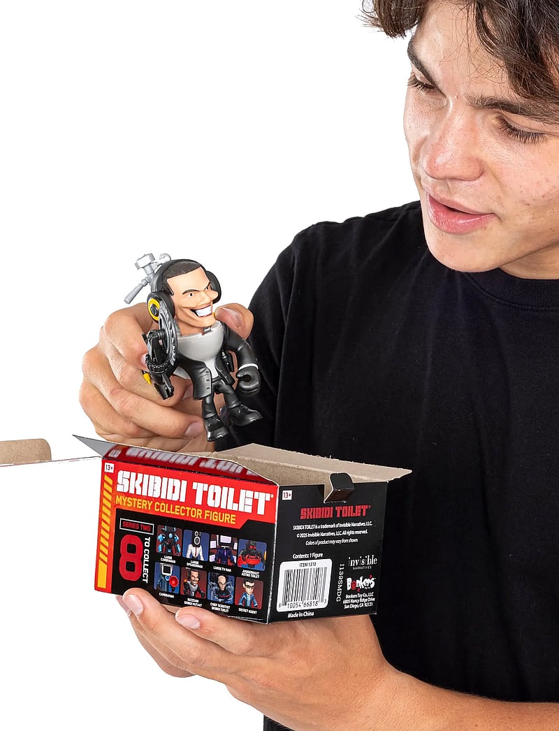 Skibdi Toilet - SKIBIDI TOILET MYSTERY FIGURE COLL SERIES ASS CDU - actionfigurer - multi colour - 0