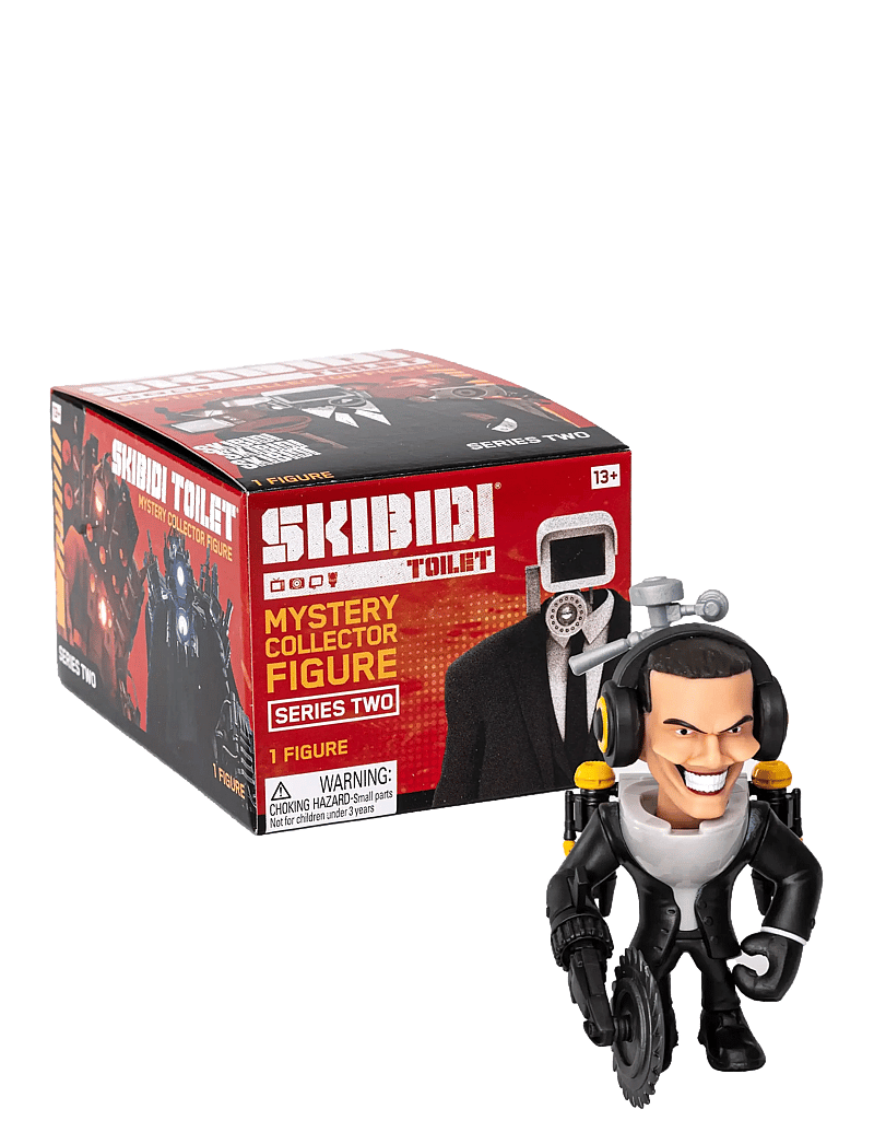 Skibdi Toilet - SKIBIDI TOILET MYSTERY FIGURE COLL SERIES ASS CDU - julegaver under 300kr - multi colour - 2