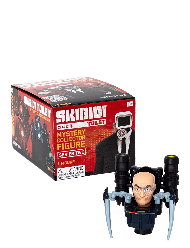 Skibdi Toilet - SKIBIDI TOILET MYSTERY FIGURE COLL SERIES ASS CDU - julegaver under 300kr - multi colour - 4