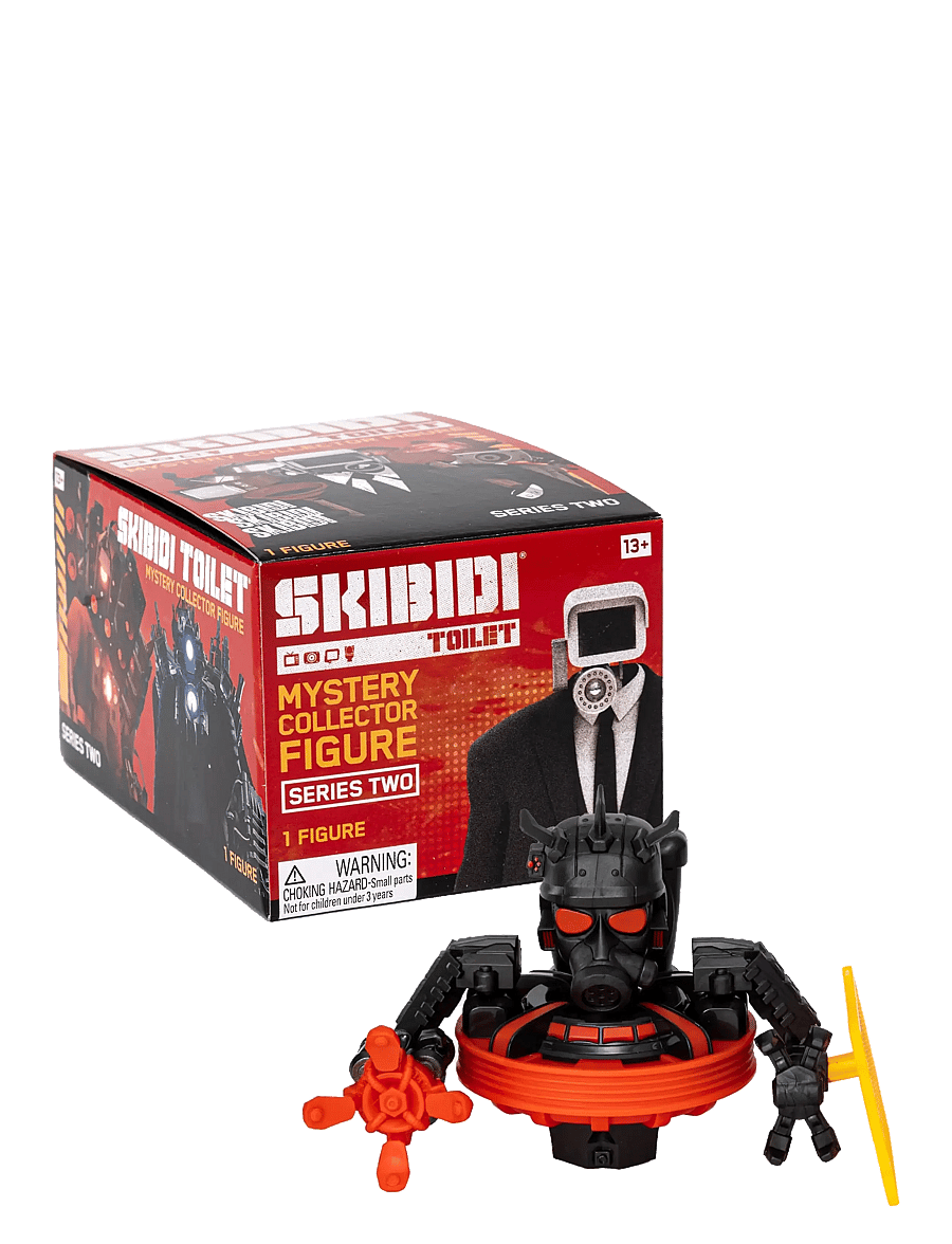Skibdi Toilet - SKIBIDI TOILET MYSTERY FIGURE COLL SERIES ASS CDU - laveste priser - multi colour - 5