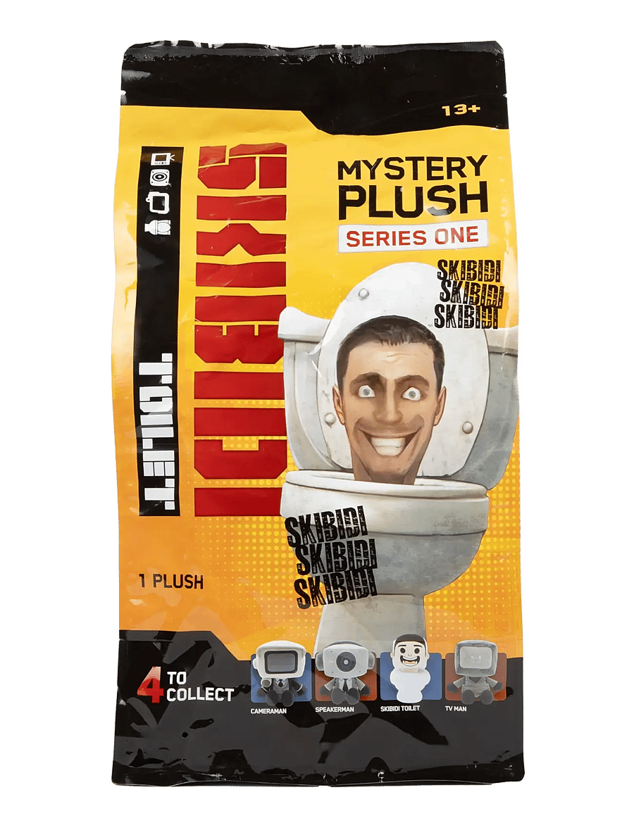 Skibdi Toilet - SKIBIDI TOILET 28 CM MYSTERY PLUSH ASS - mjúk leikföng & fígúrur - multi colour - 0