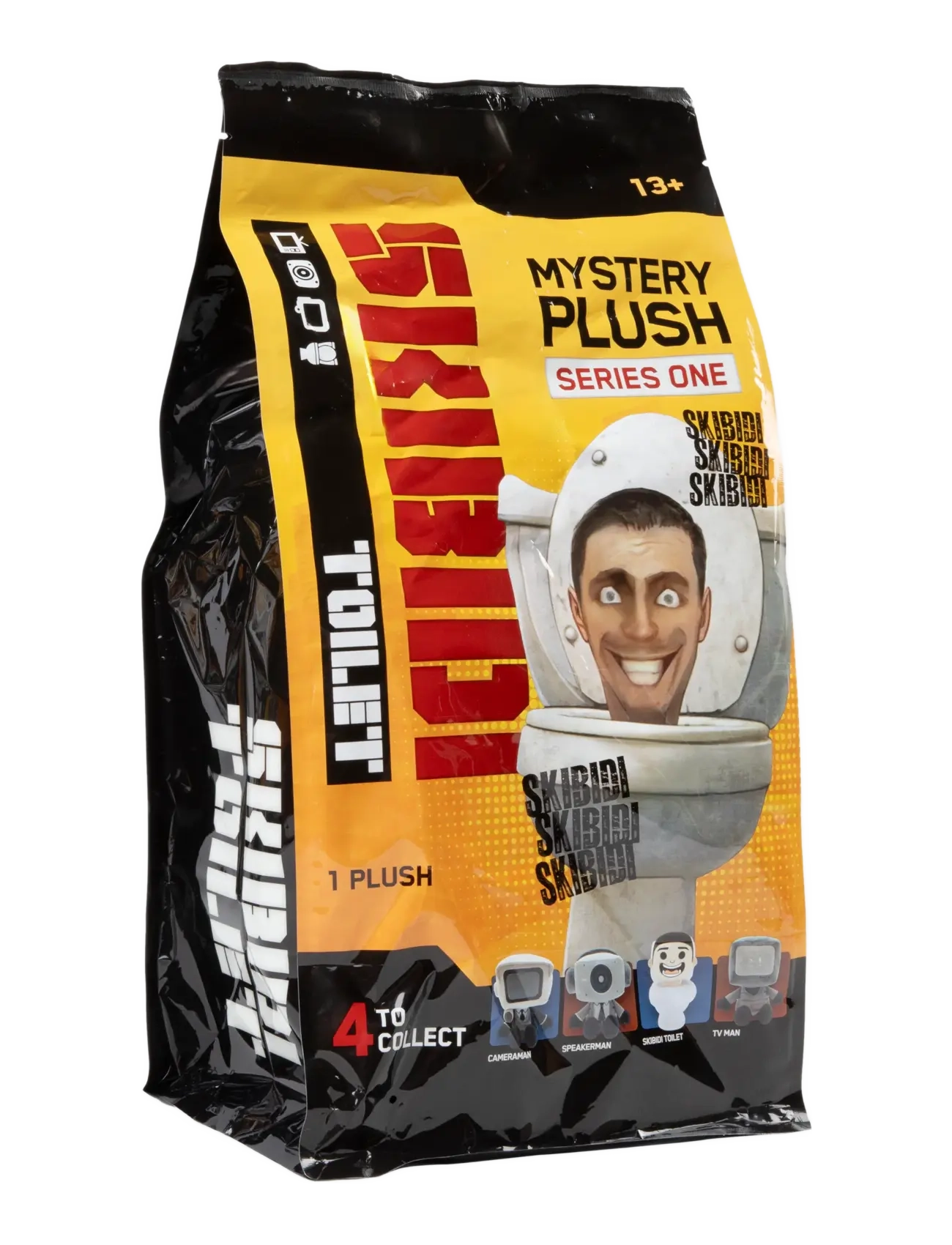 Skibdi Toilet - SKIBIDI TOILET 28 CM MYSTERY PLUSH ASS - mjuka leksaker - multi colour - 3