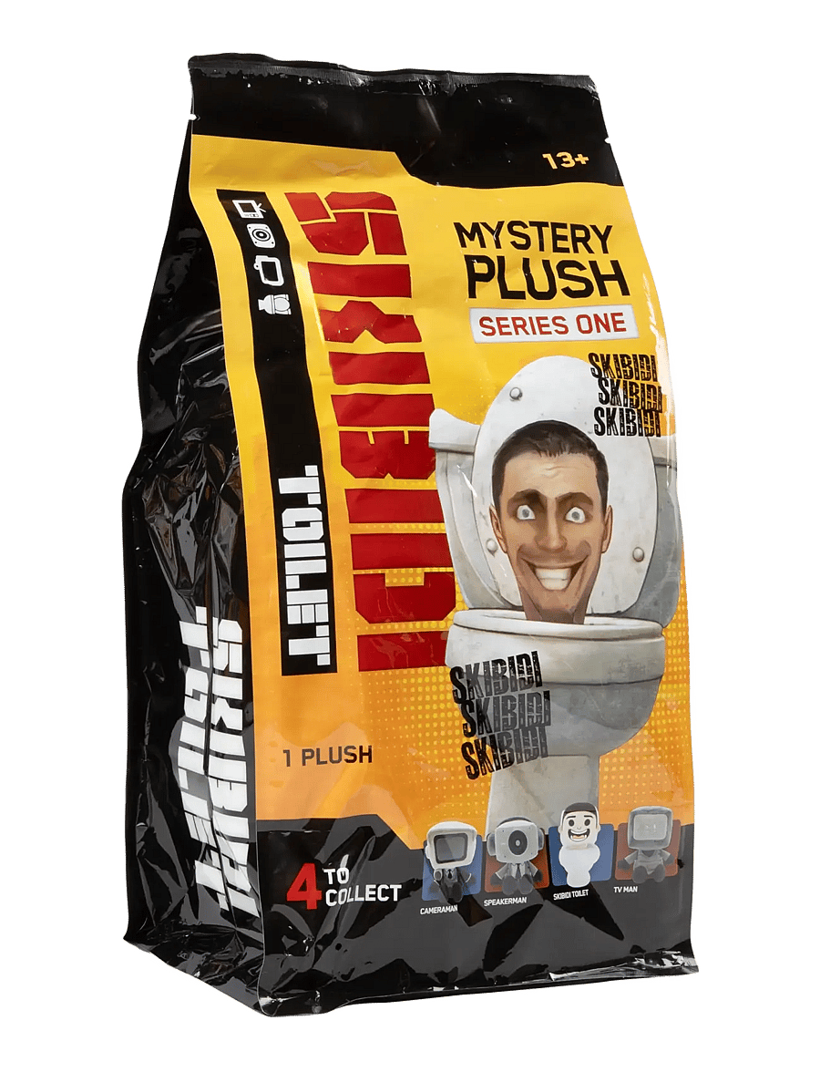 Skibdi Toilet - SKIBIDI TOILET 28 CM MYSTERY PLUSH ASS - mjúk leikföng & fígúrur - multi colour - 3
