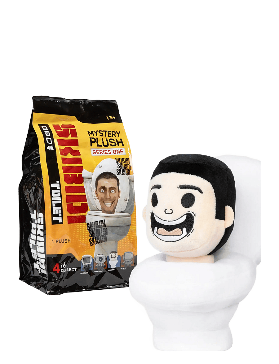 Skibdi Toilet - SKIBIDI TOILET 28 CM MYSTERY PLUSH ASS - mjúk leikföng & fígúrur - multi colour - 5