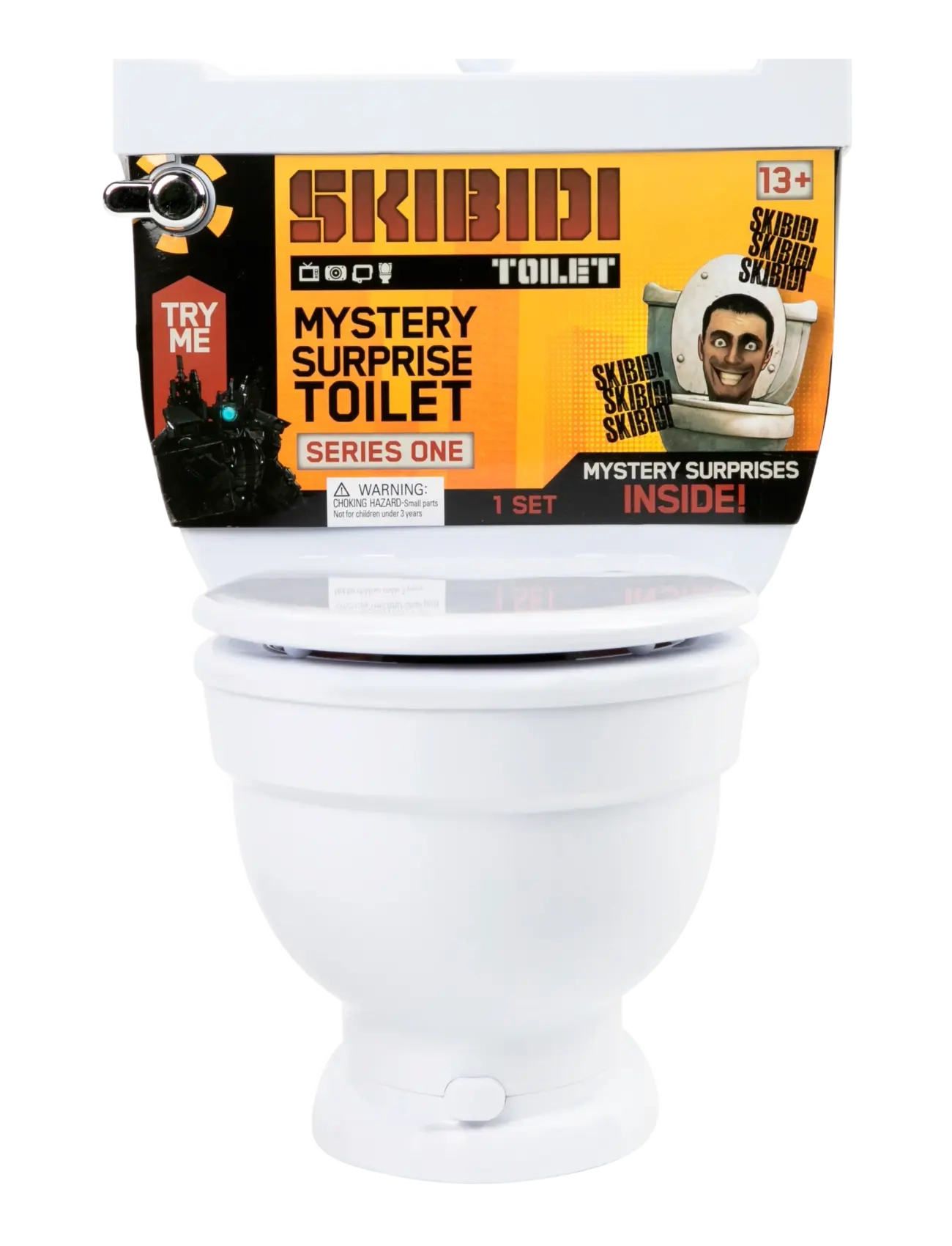 Skibdi Toilet Skibidi Toilet Mystery Surprise Toilet, One Size, Multi/patterned, Legesæt Og Actionfigurer > Actionfigurer, Børn