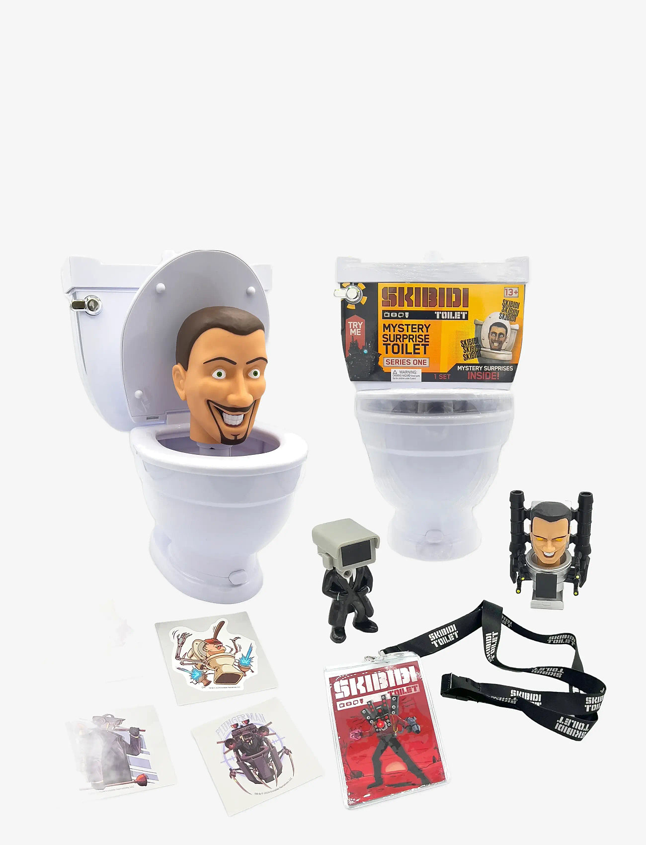 Skibdi Toilet - SKIBIDI TOILET MYSTERY SURPRISE TOILET - action-figurer - multi colour - 2