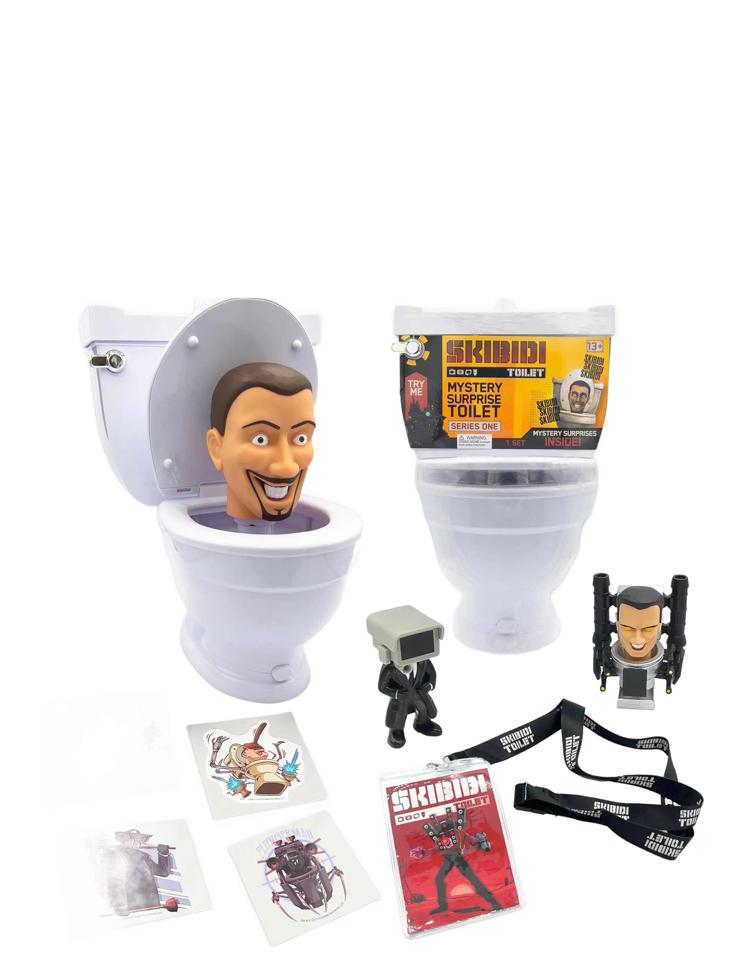 Skibdi Toilet - SKIBIDI TOILET MYSTERY SURPRISE TOILET - legetøjsfigurer & sæt - multi colour - 2