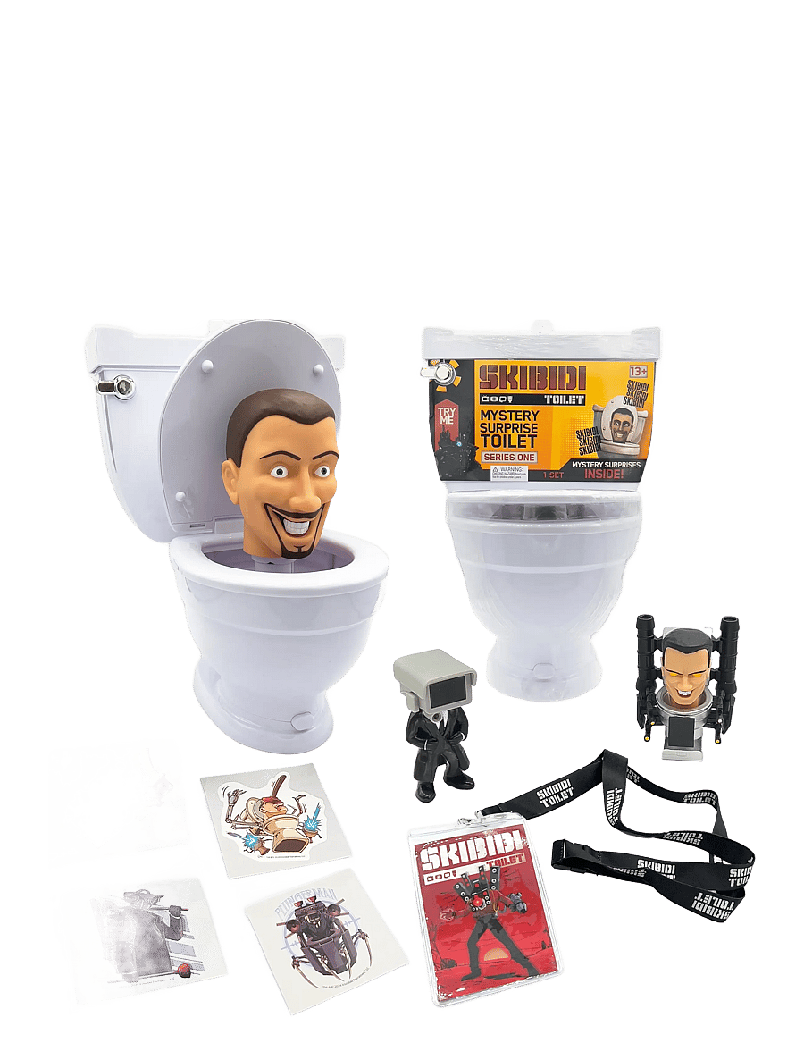 Skibdi Toilet - SKIBIDI TOILET MYSTERY SURPRISE TOILET - hasarfígúrur - multi colour - 2