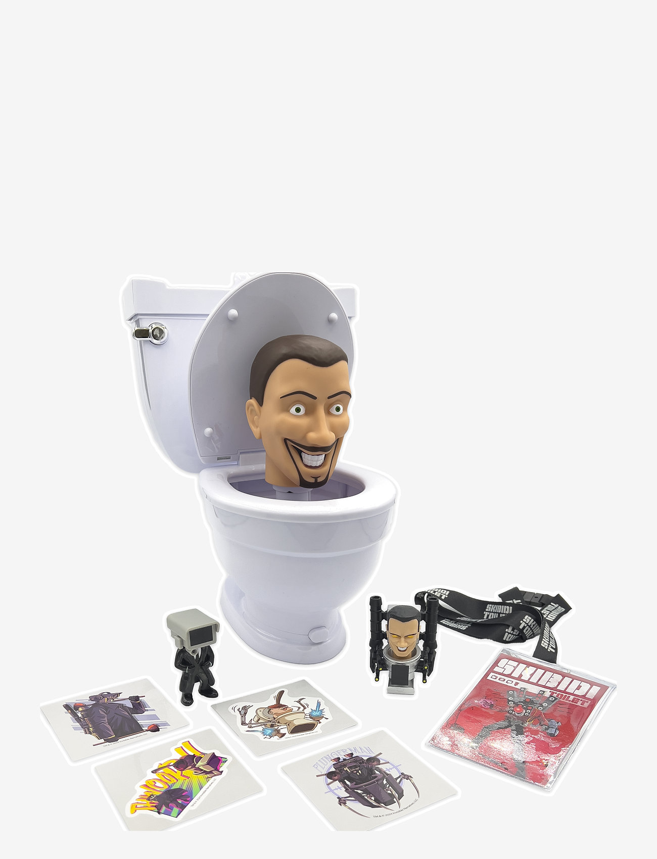 Skibdi Toilet - SKIBIDI TOILET MYSTERY SURPRISE TOILET - action-figurer - multi colour - 5