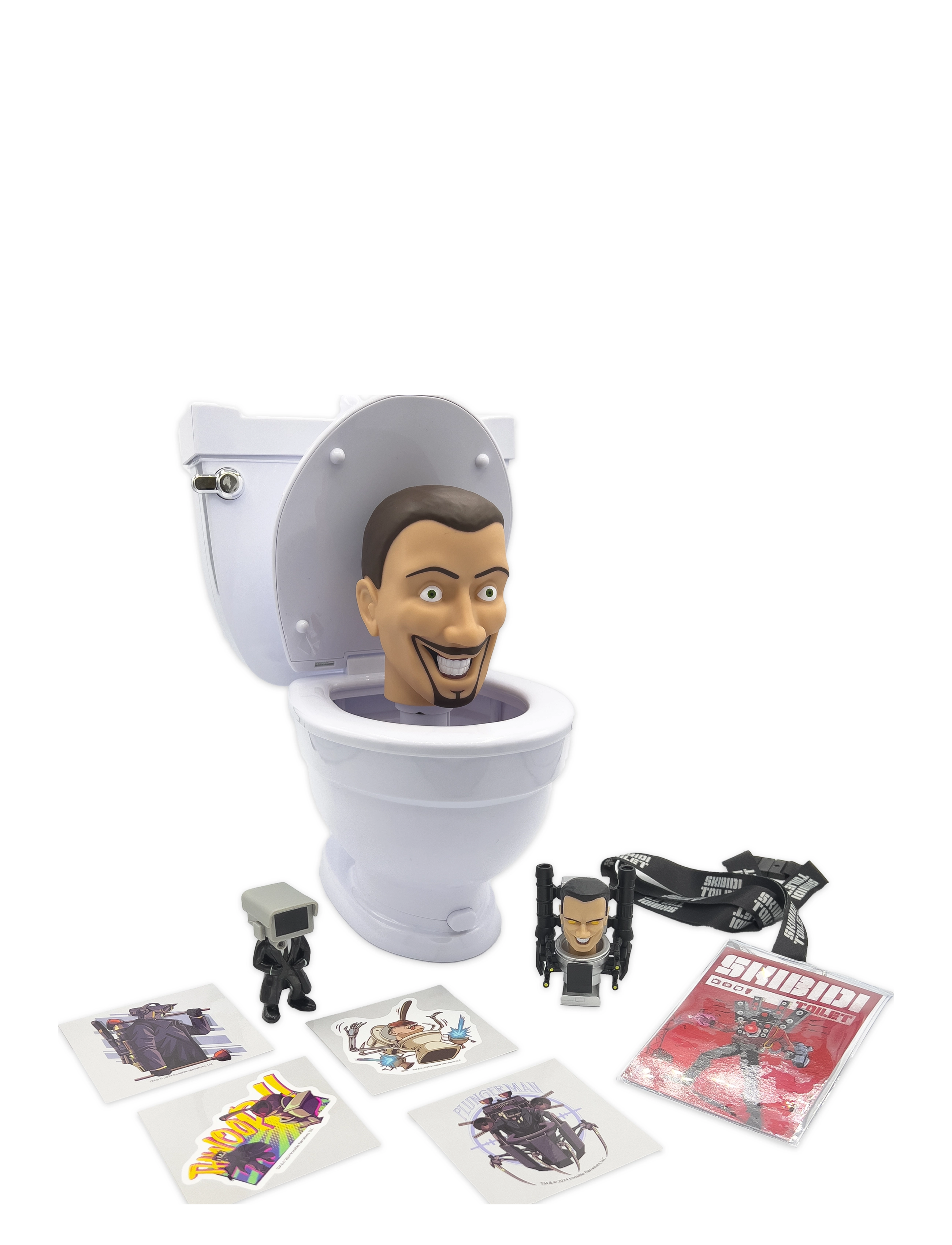 Skibdi Toilet - SKIBIDI TOILET MYSTERY SURPRISE TOILET - legetøjsfigurer & sæt - multi colour - 5