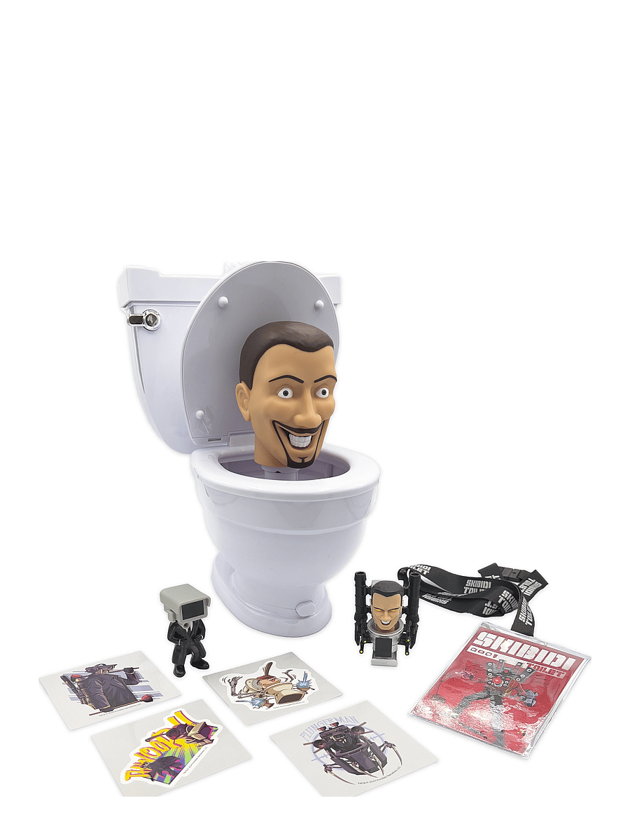 Skibdi Toilet - SKIBIDI TOILET MYSTERY SURPRISE TOILET - hasarfígúrur - multi colour - 5