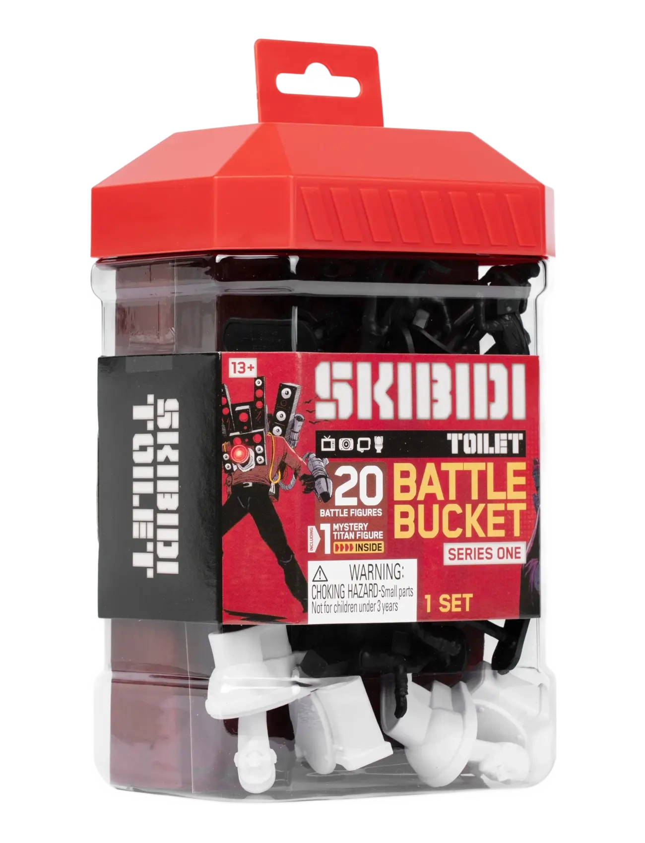 Skibdi Toilet - SKIBIDI TOILET BATTLE BUCKET - actionfigurer - multi colour - 2
