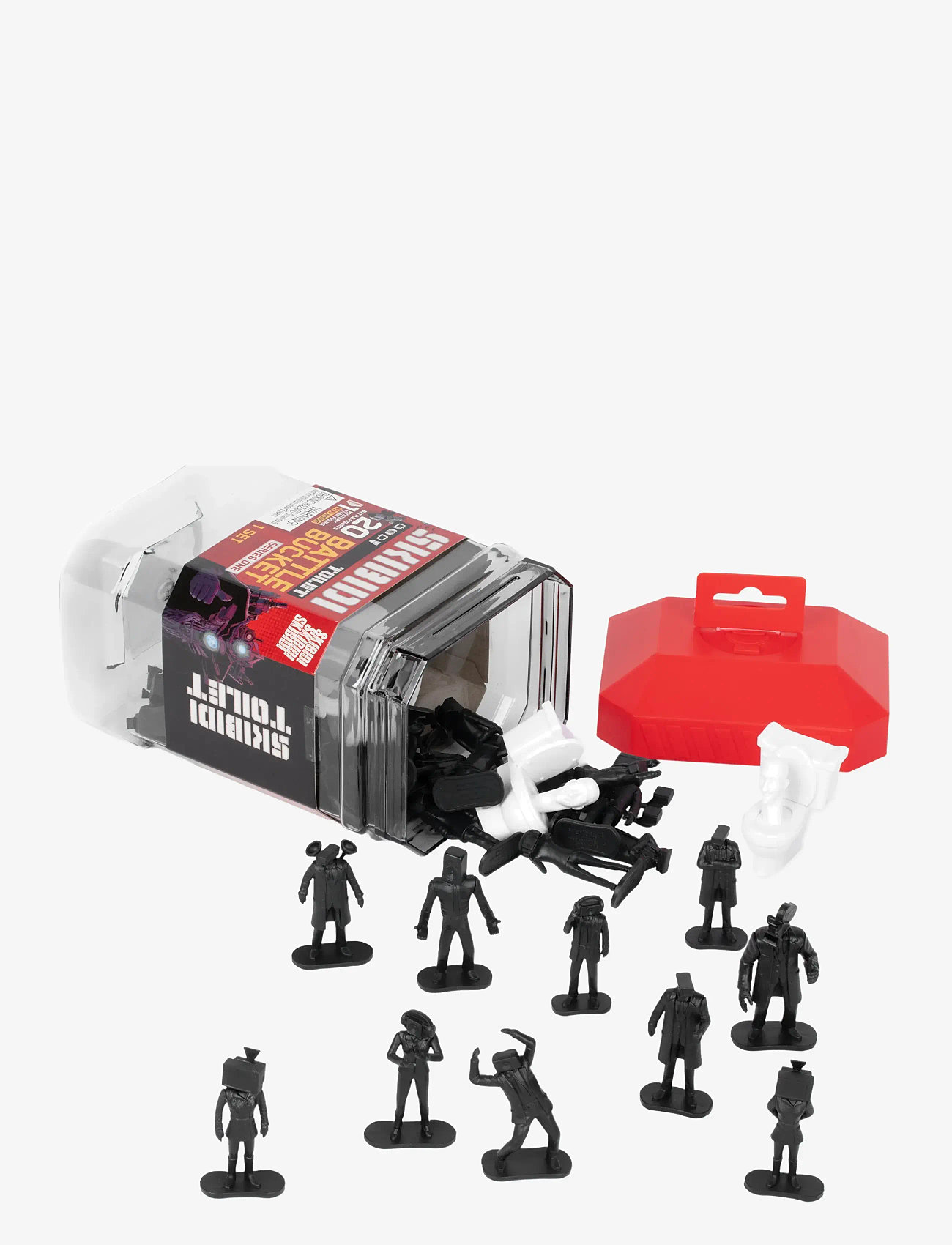 Skibdi Toilet - SKIBIDI TOILET BATTLE BUCKET - actionfigurer - multi colour - 4