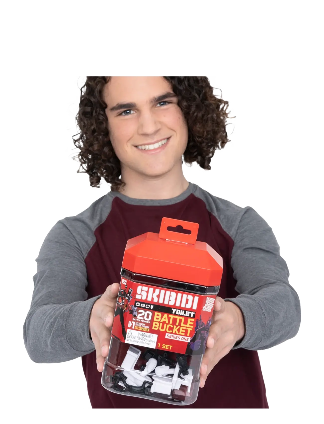 Skibdi Toilet - SKIBIDI TOILET BATTLE BUCKET - actionfigurer - multi colour - 5